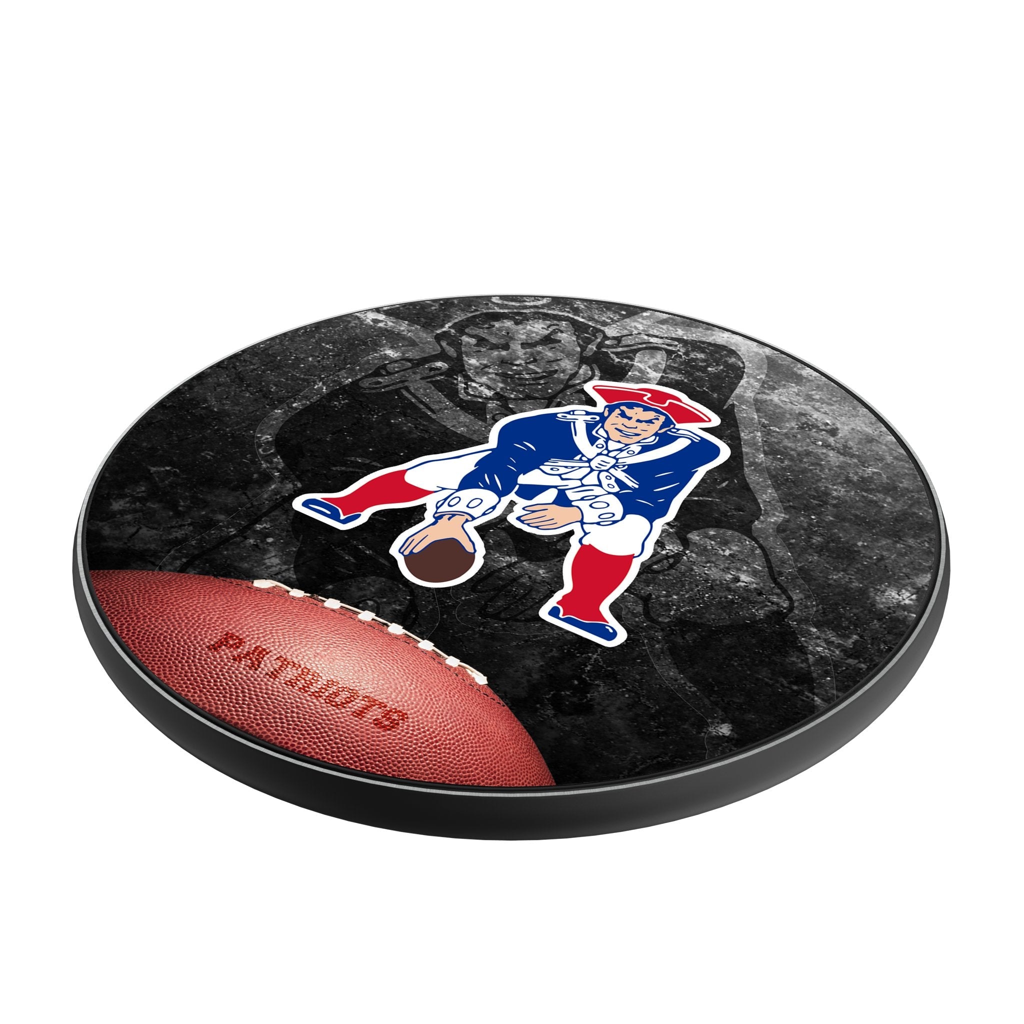 New England Patriots Historic Collection Legendary 15-Watt Wireless Charger 2