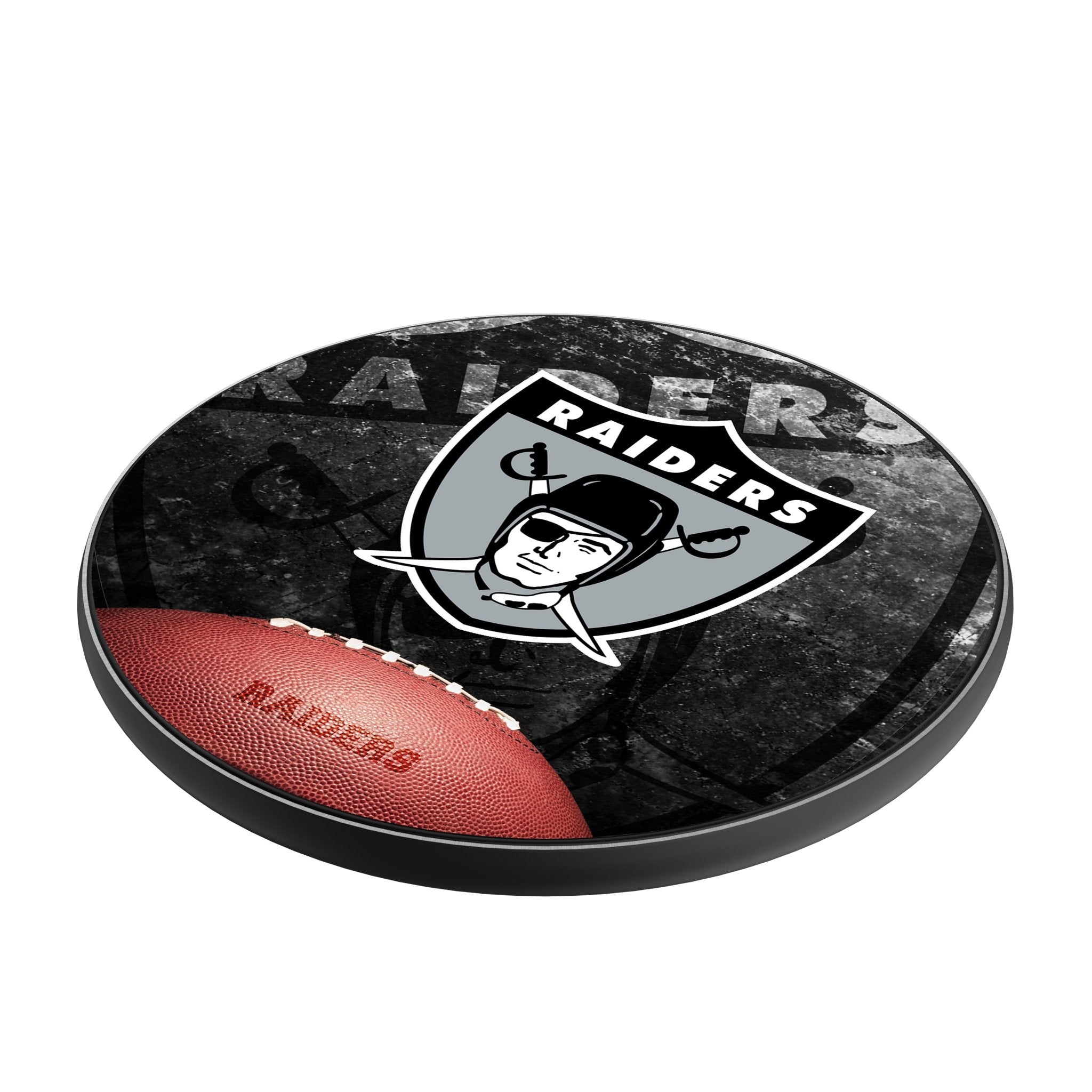 Oakland Raiders 1963 Historic Collection Legendary 15-Watt Wireless Charger 2