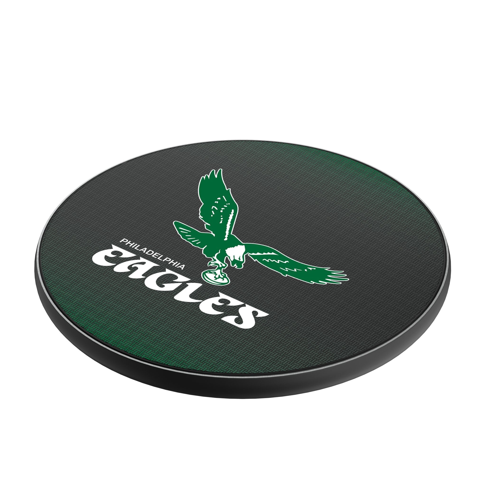 Philadelphia Eagles 1973-1995 Historic Collection Linen 15-Watt Wireless Charger 2