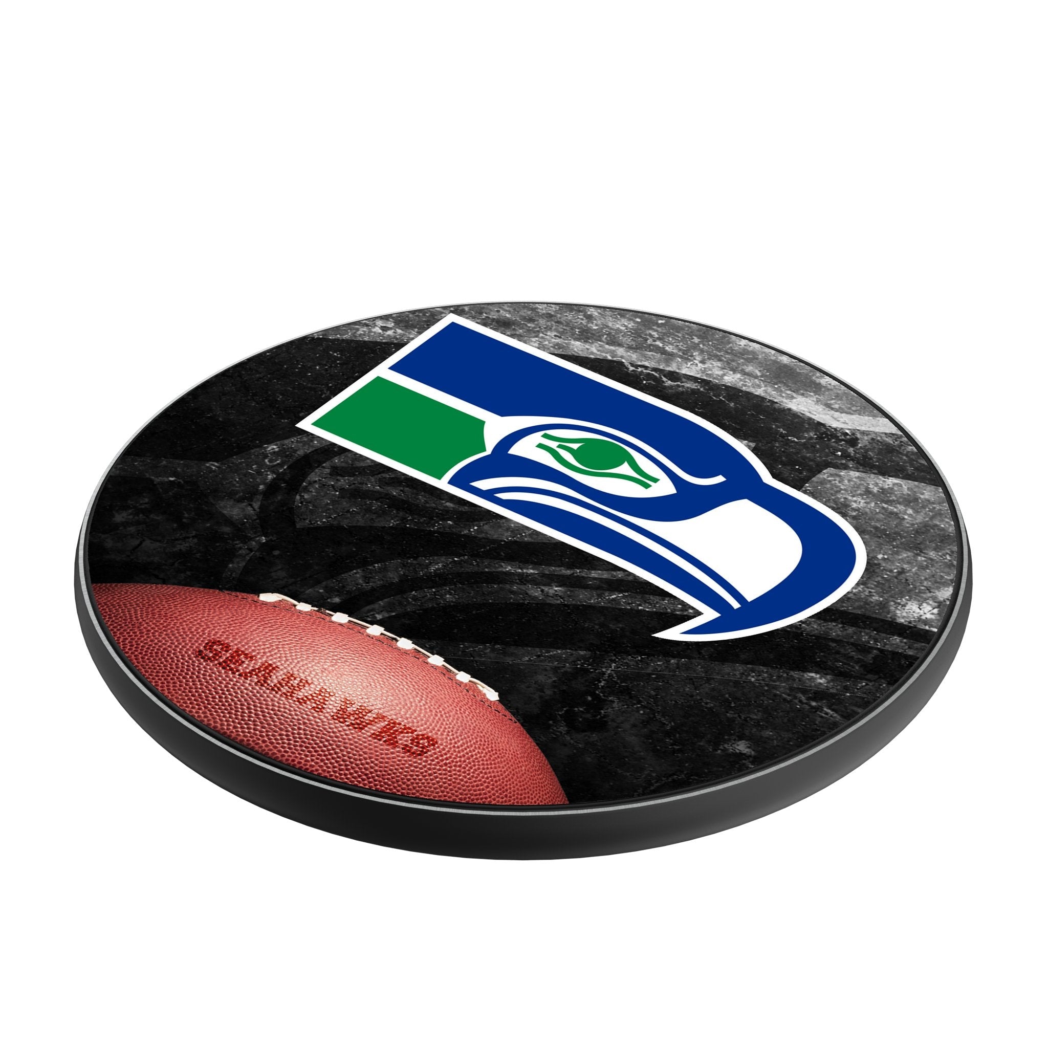 Seattle Seahawks Historic Collection Legendary 15-Watt Wireless Charger 2
