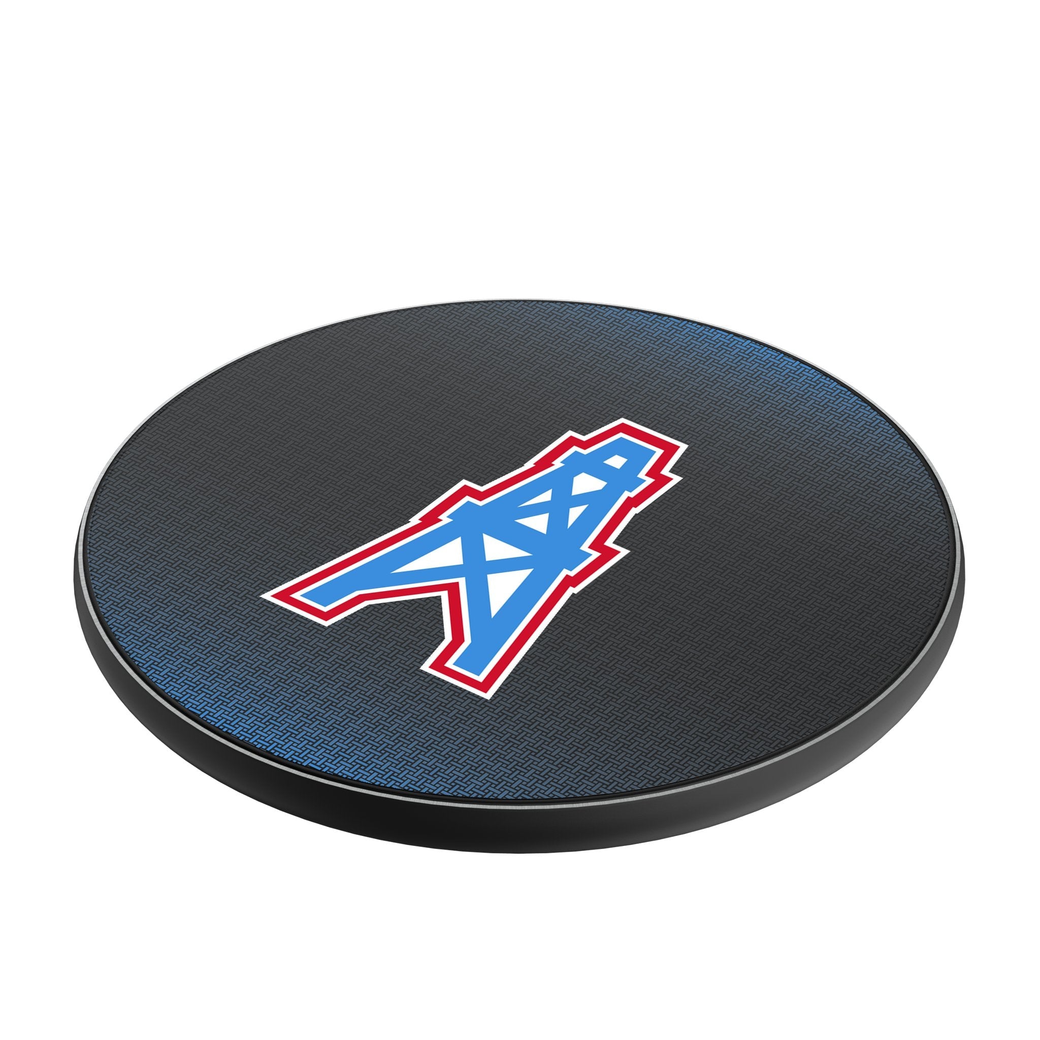 Houston Oilers Historic Collection Linen 15-Watt Wireless Charger