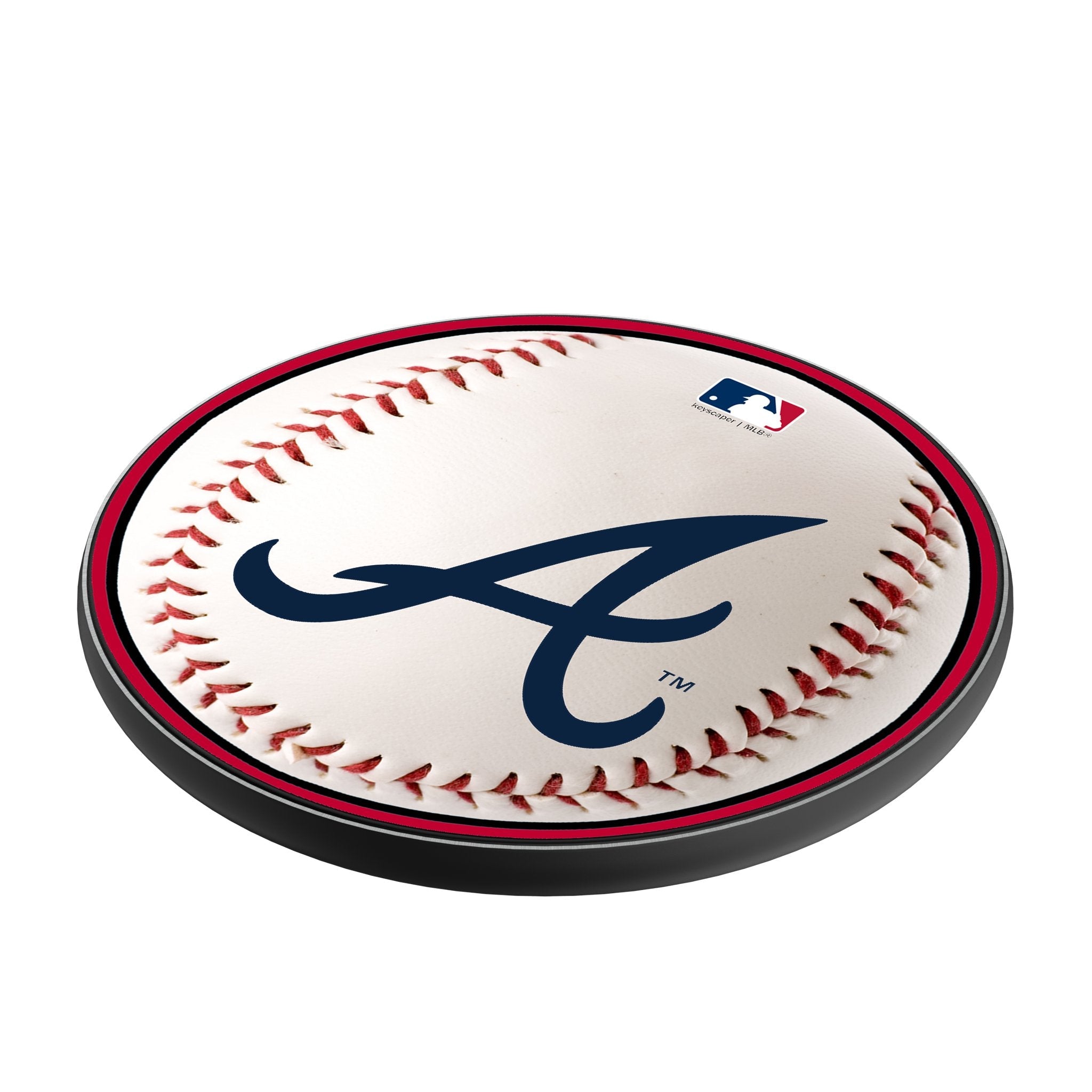 Atlanta Braves Baseball 15-Watt Wireless Charger