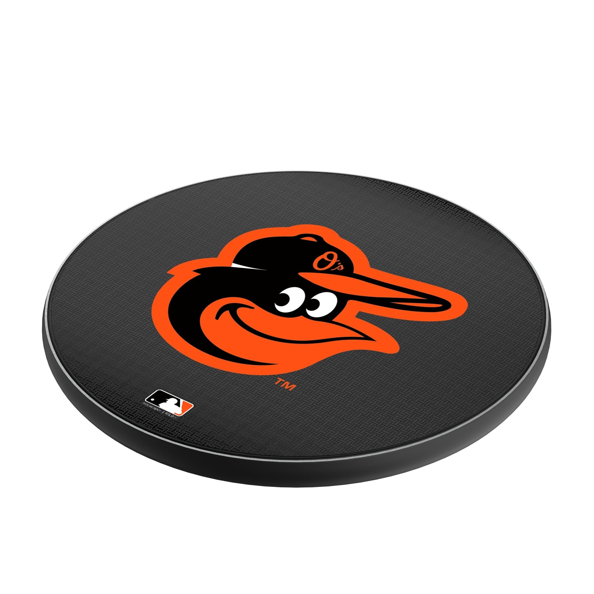 Baltimore Orioles Linen 15-Watt Wireless Charger