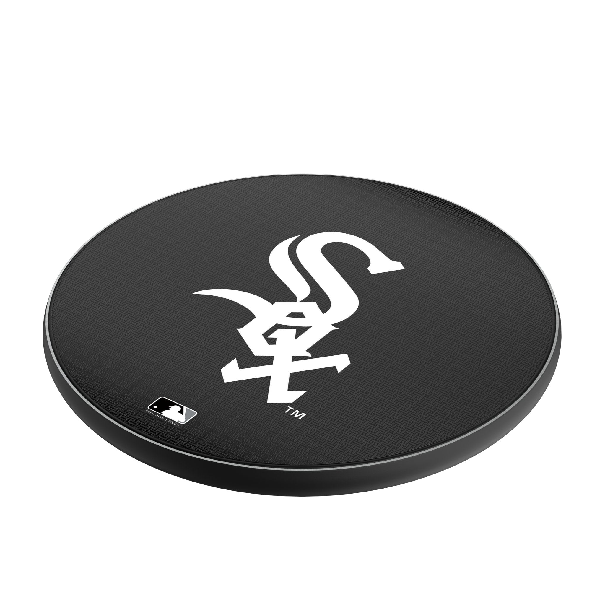 Chicago White Sox Linen 15-Watt Wireless Charger 2