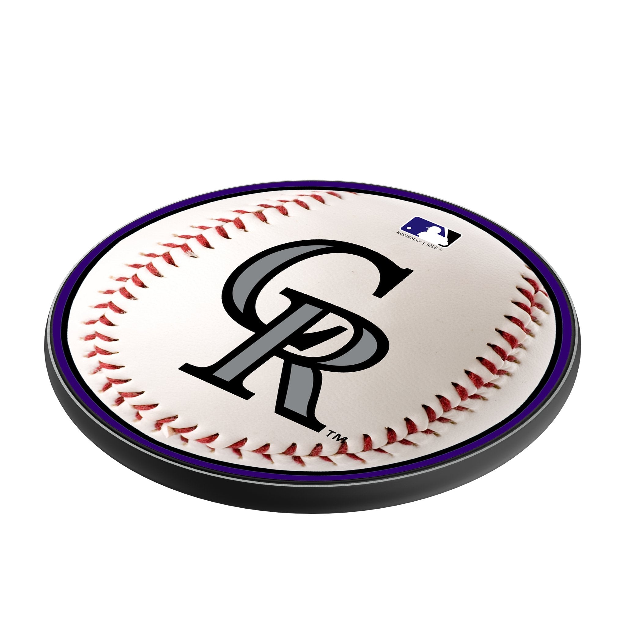 Colorado Rockies Baseball 15-Watt Wireless Charger 2