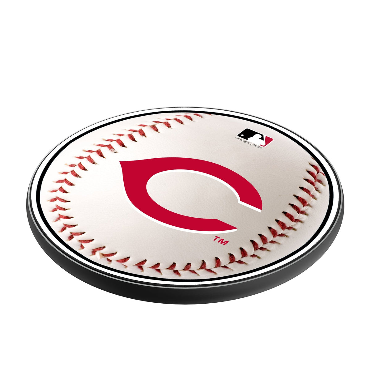 Cincinnati Reds Baseball 15-Watt Wireless Charger 2