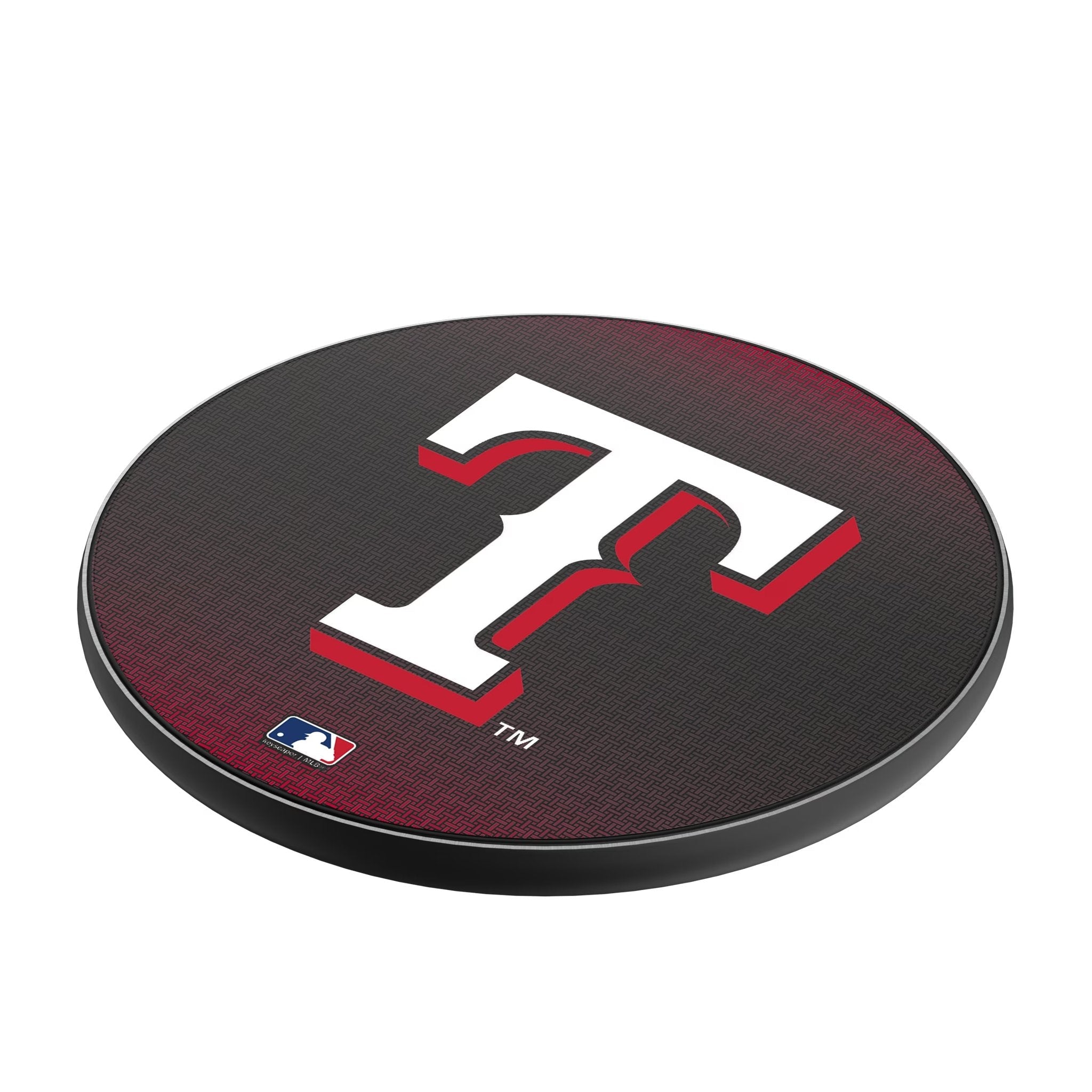 Texas Rangers Linen 15-Watt Wireless Charger