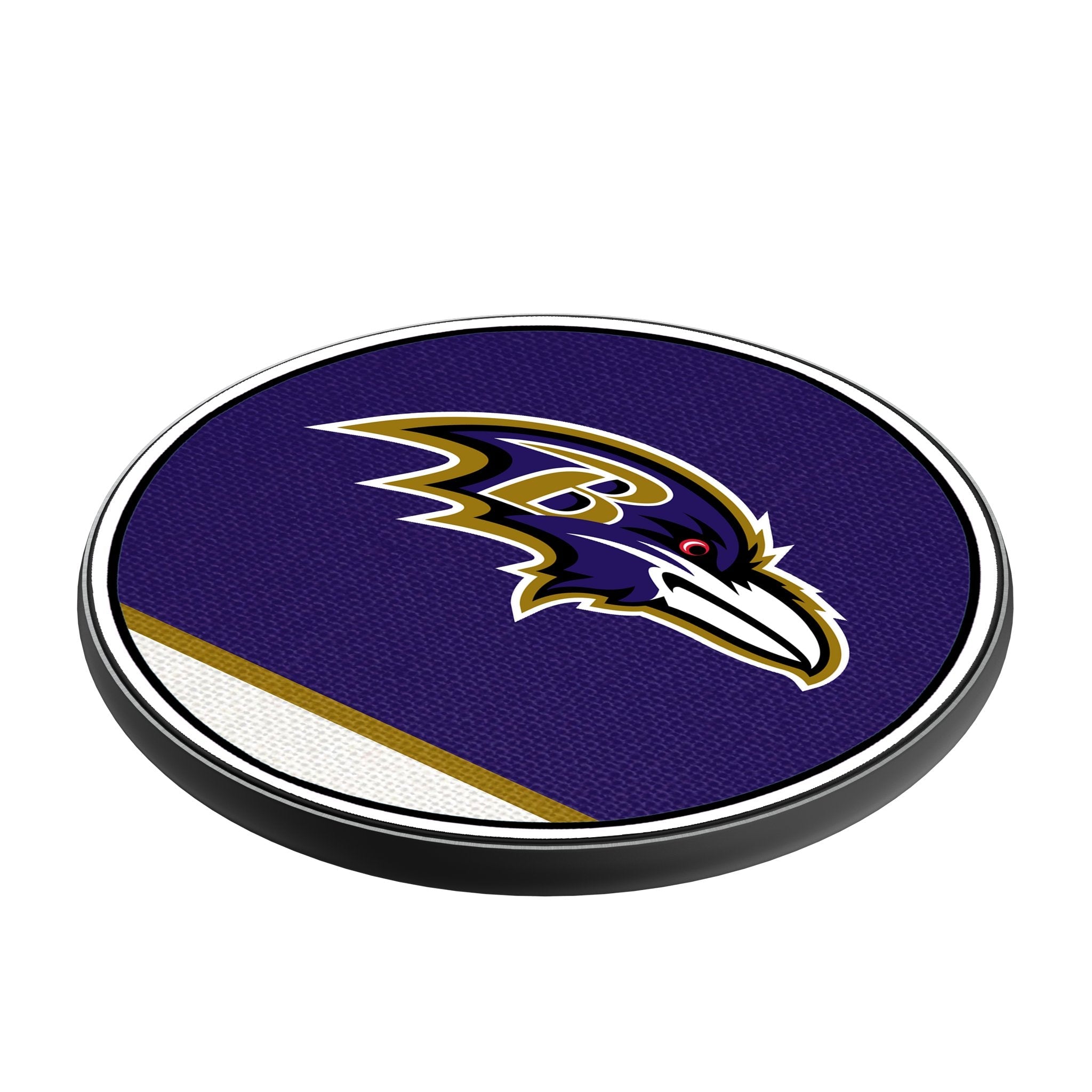 Baltimore Ravens Stripe 15-Watt Wireless Charger 2