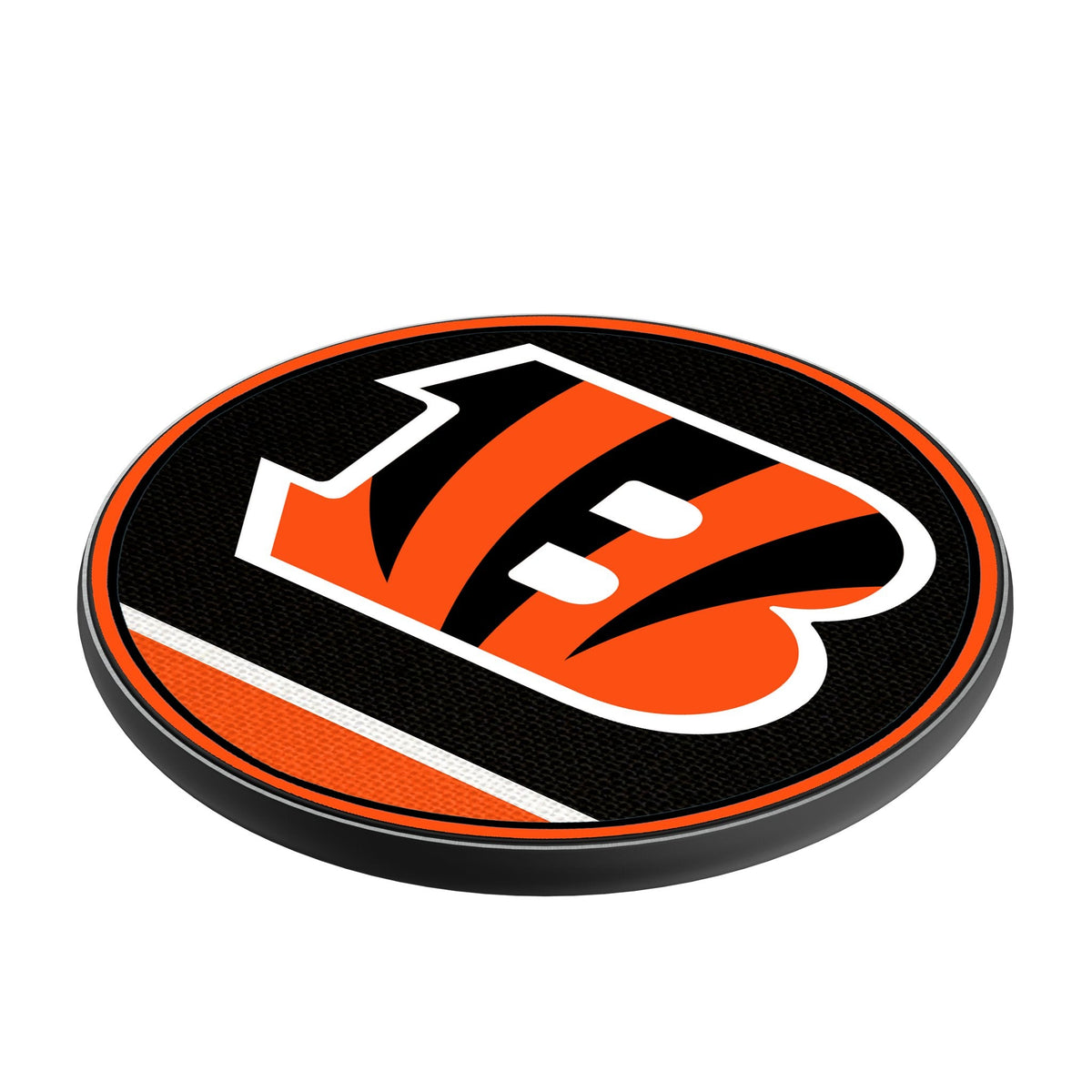Cincinnati Bengals Stripe 15-Watt Wireless Charger 2