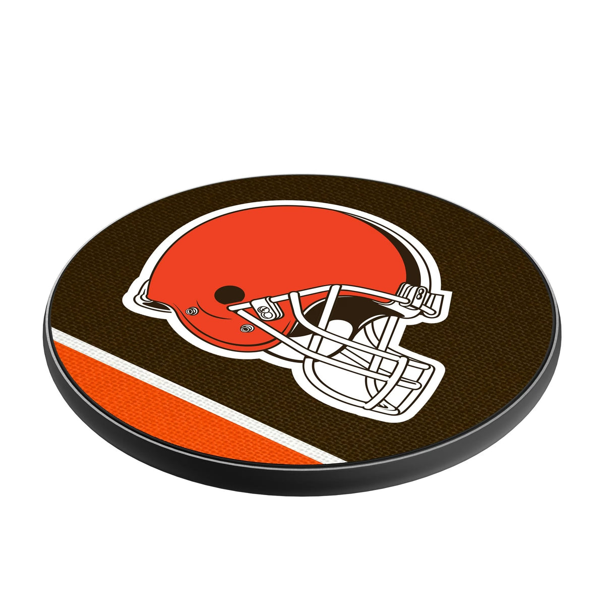 Cleveland Browns Stripe 15-Watt Wireless Charger 2