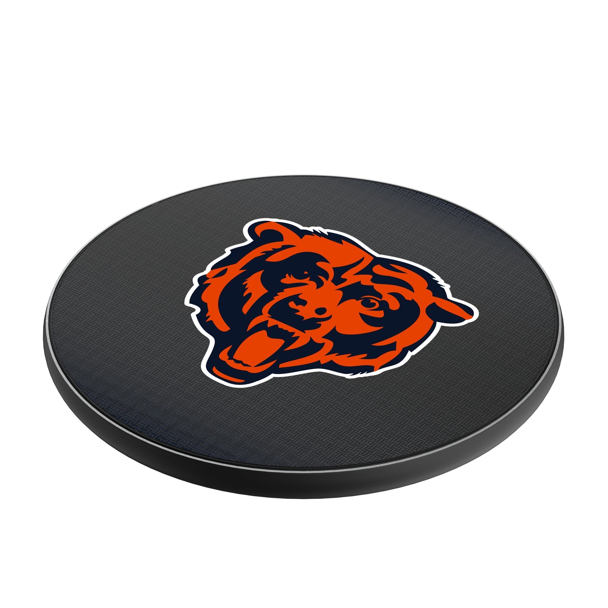 Chicago Bears Linen 15-Watt Wireless Charger 2