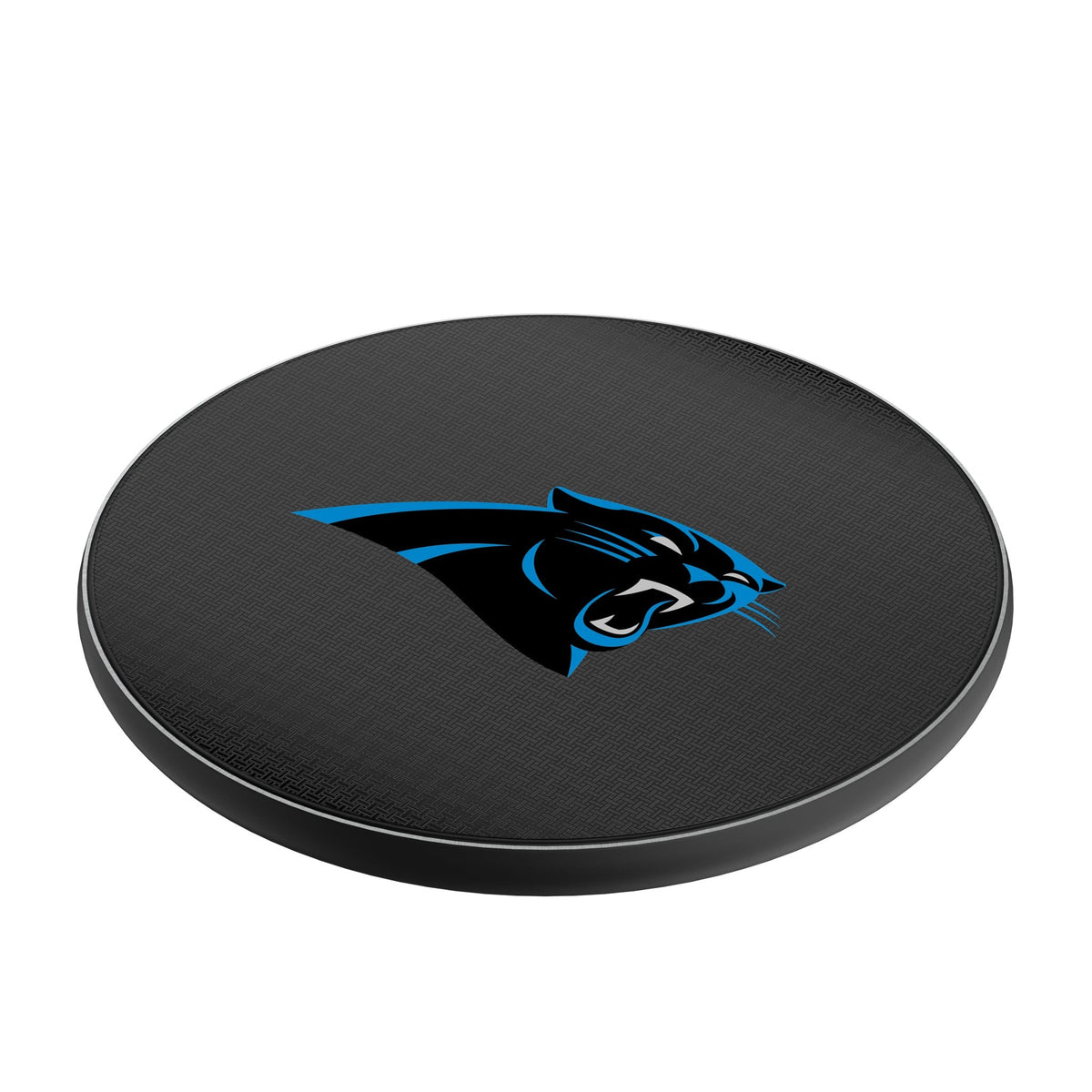 Carolina Panthers Linen 15-Watt Wireless Charger 2