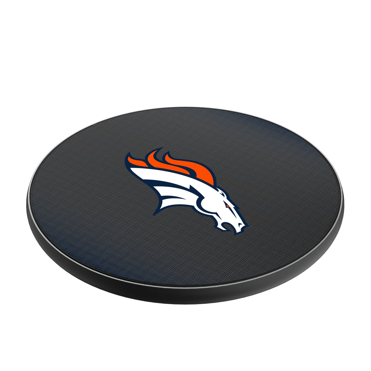 Denver Broncos Linen 15-Watt Wireless Charger 2