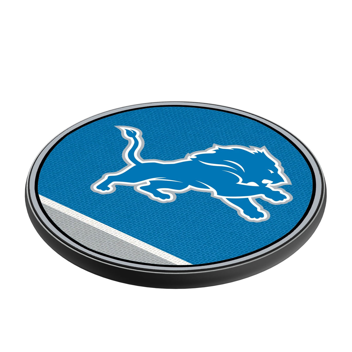 Detroit Lions Stripe 15-Watt Wireless Charger 2