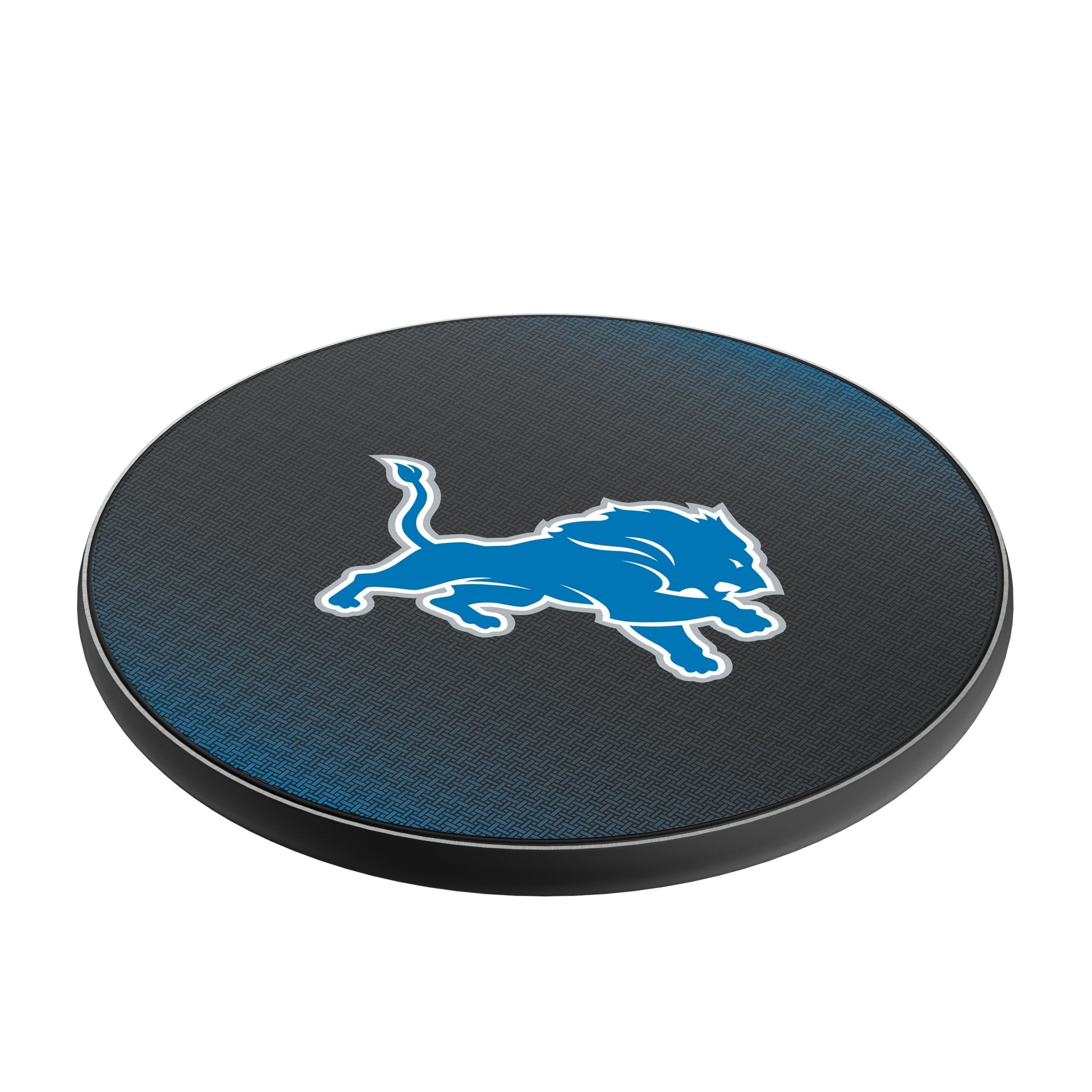 Detroit Lions Linen 15-Watt Wireless Charger 2