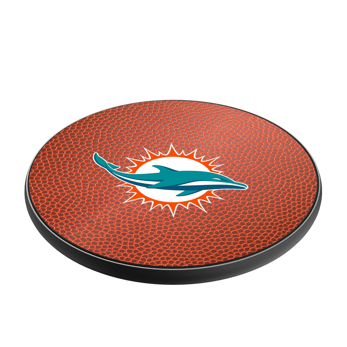 Miami Dolphins Football 15-Watt Wireless Charger 2