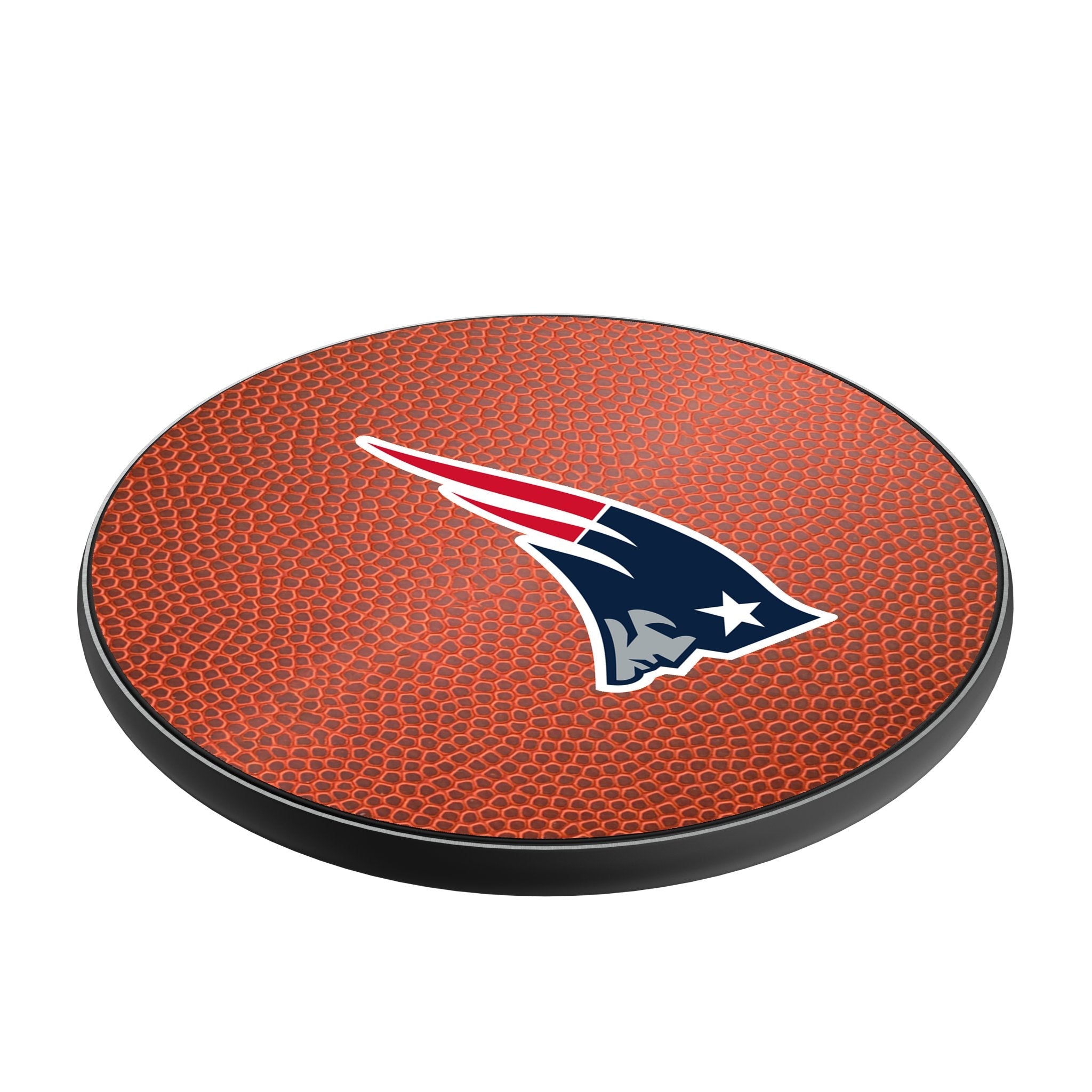 New England Patriots Football 15-Watt Wireless Charger 2