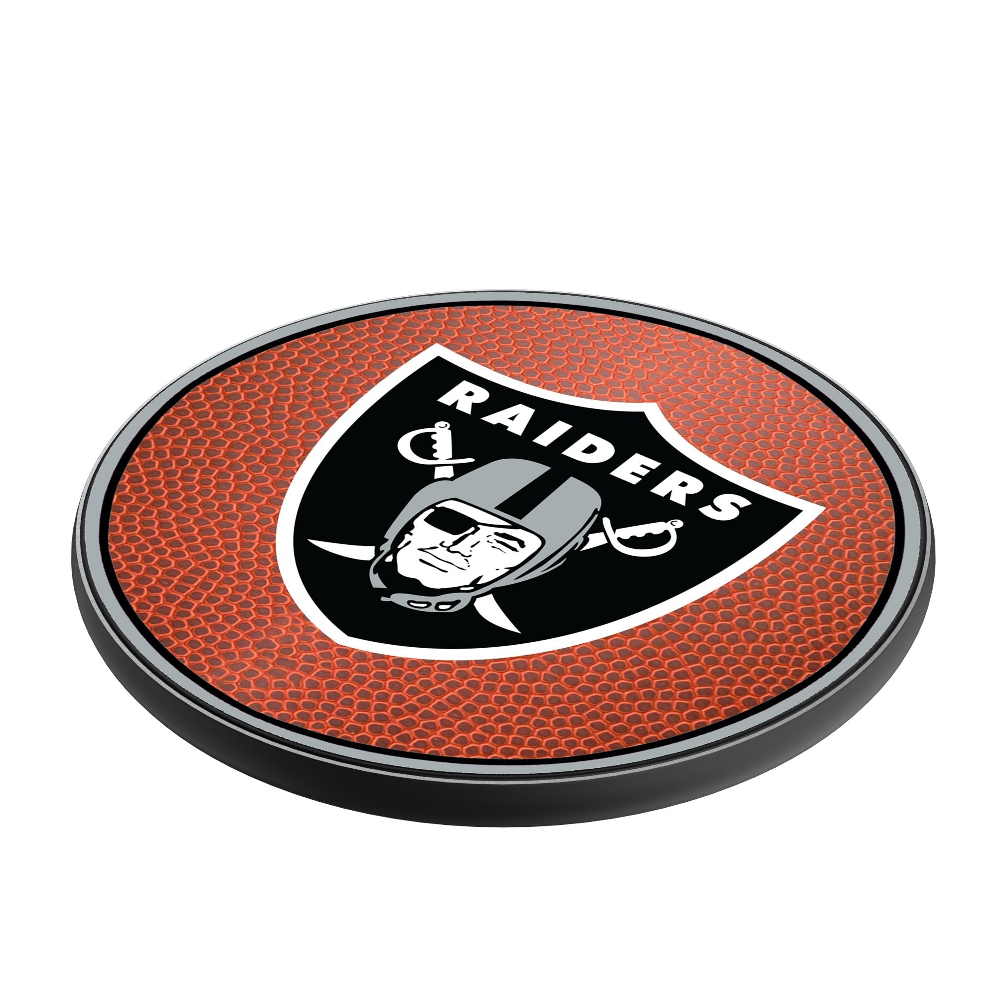 Las Vegas Raiders Football 15-Watt Wireless Charger 2