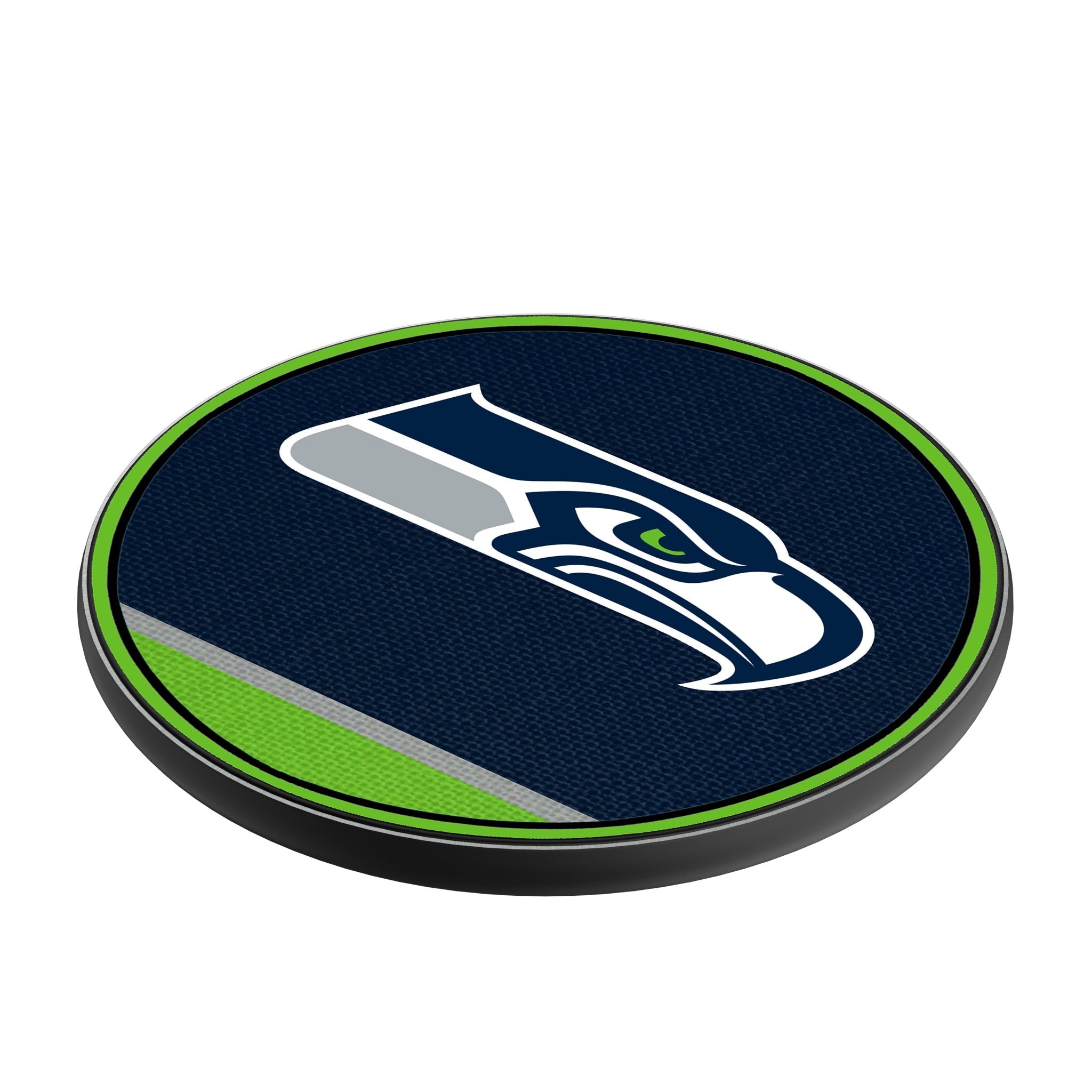 Seattle Seahawks Stripe 15-Watt Wireless Charger 2