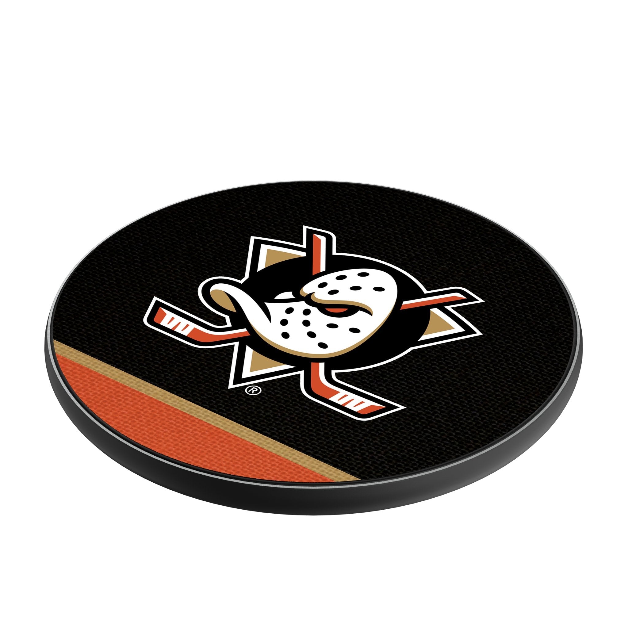 Anaheim Ducks Stripe 15-Watt Wireless Charger