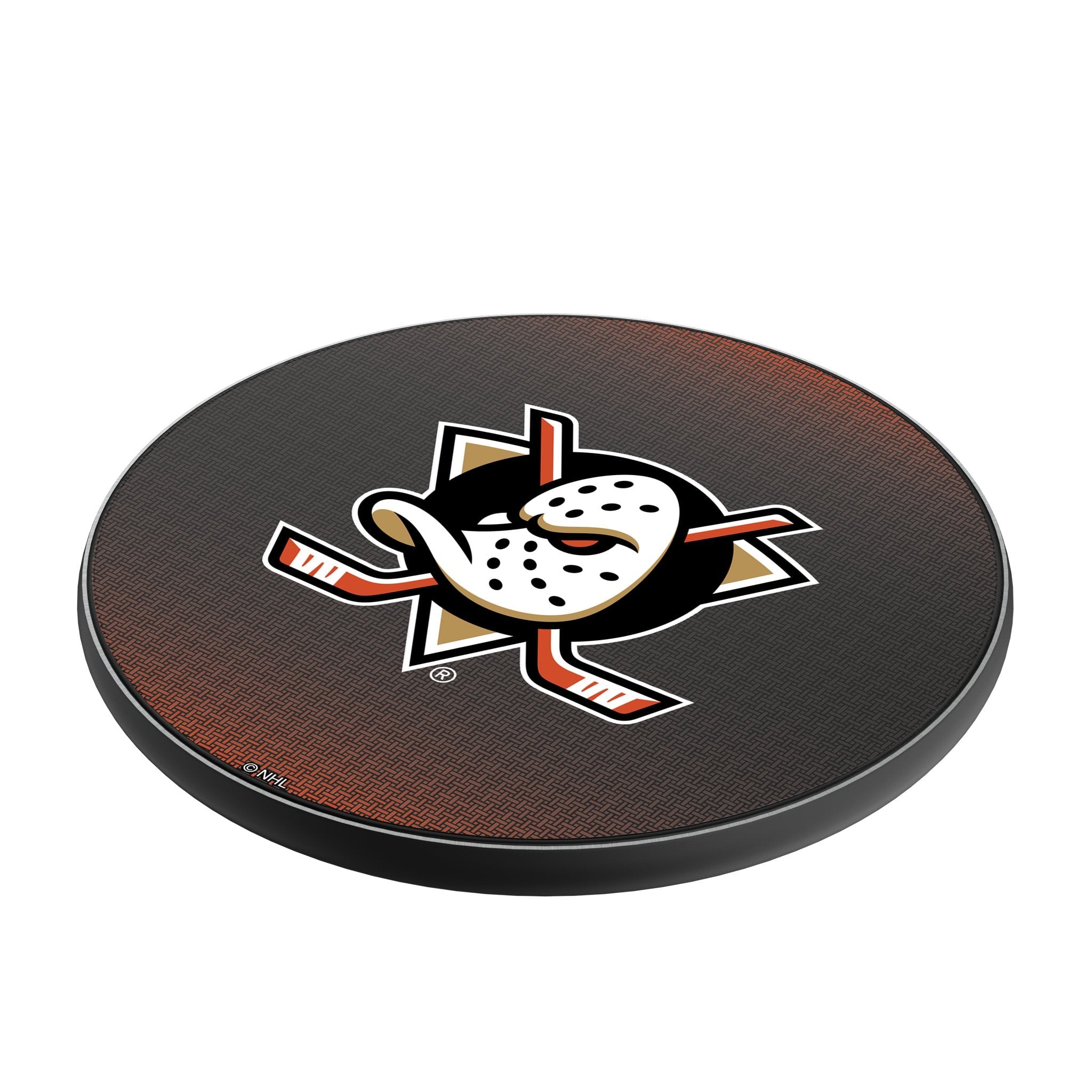 Anaheim Ducks Linen 15-Watt Wireless Charger