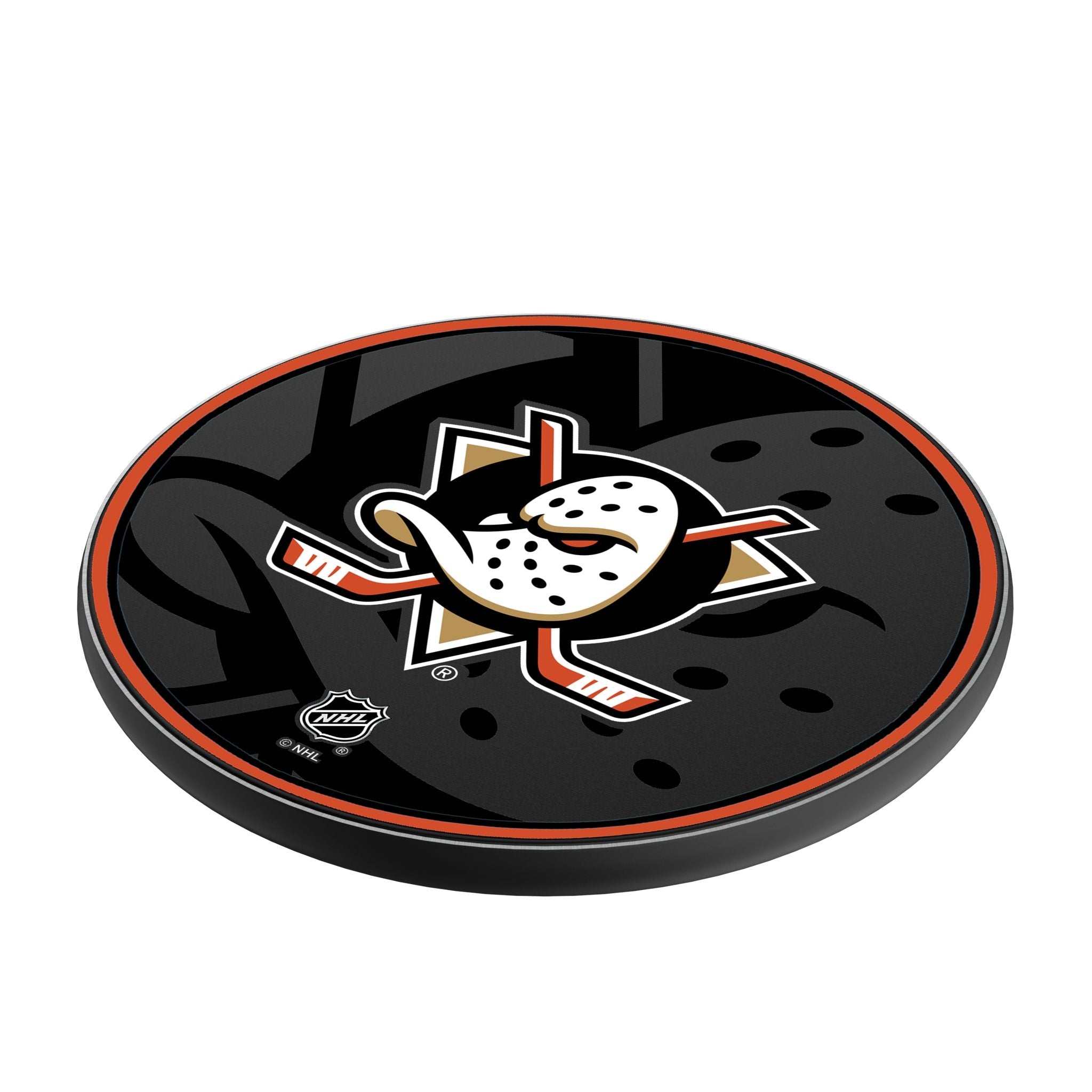 Anaheim Ducks Monocolor Tilt 15-Watt Wireless Charger