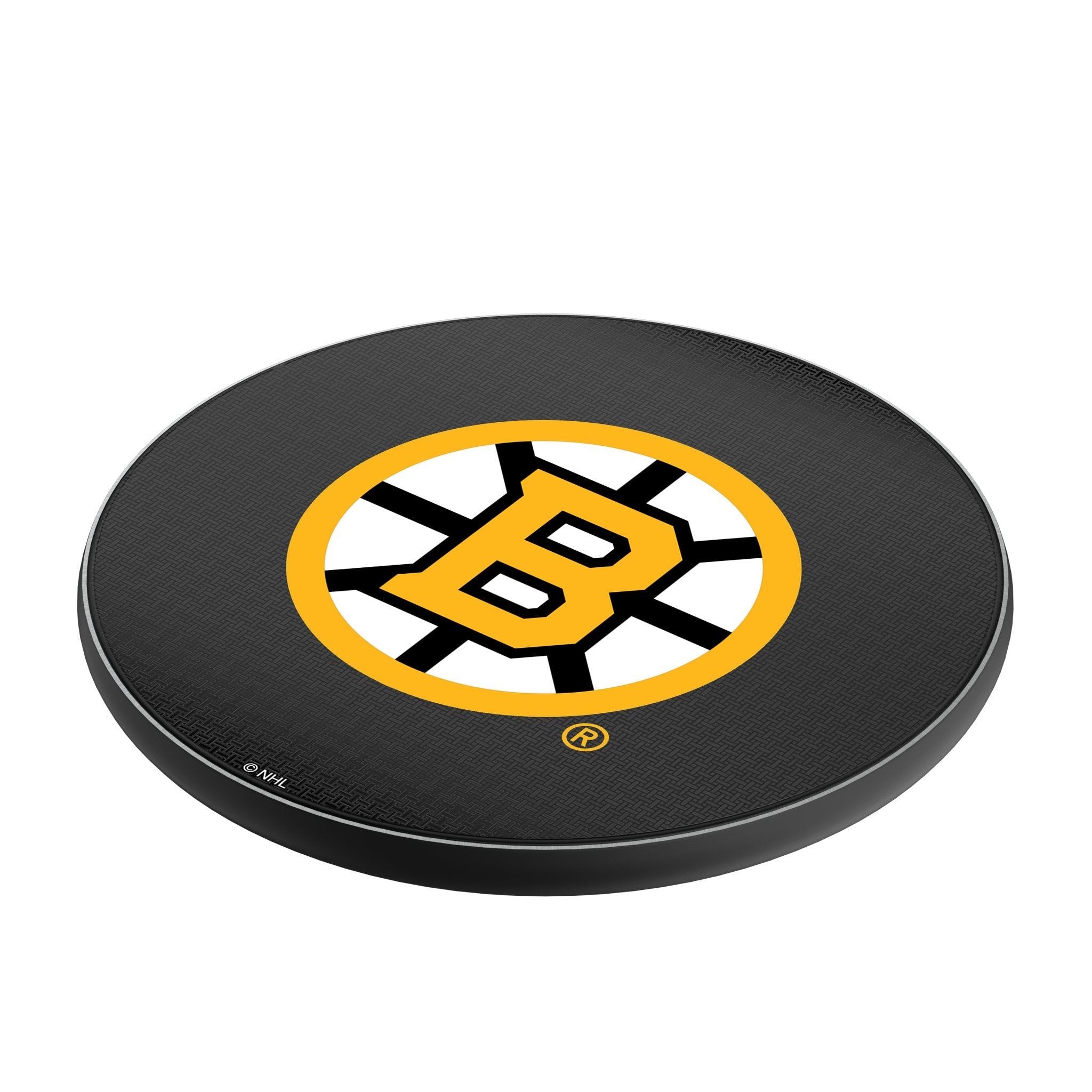 Boston Bruins Linen 15-Watt Wireless Charger