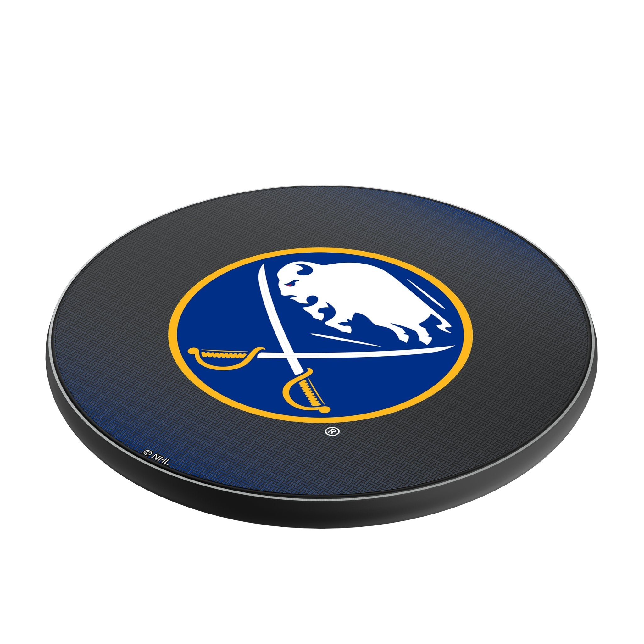 Buffalo Sabres Linen 15-Watt Wireless Charger
