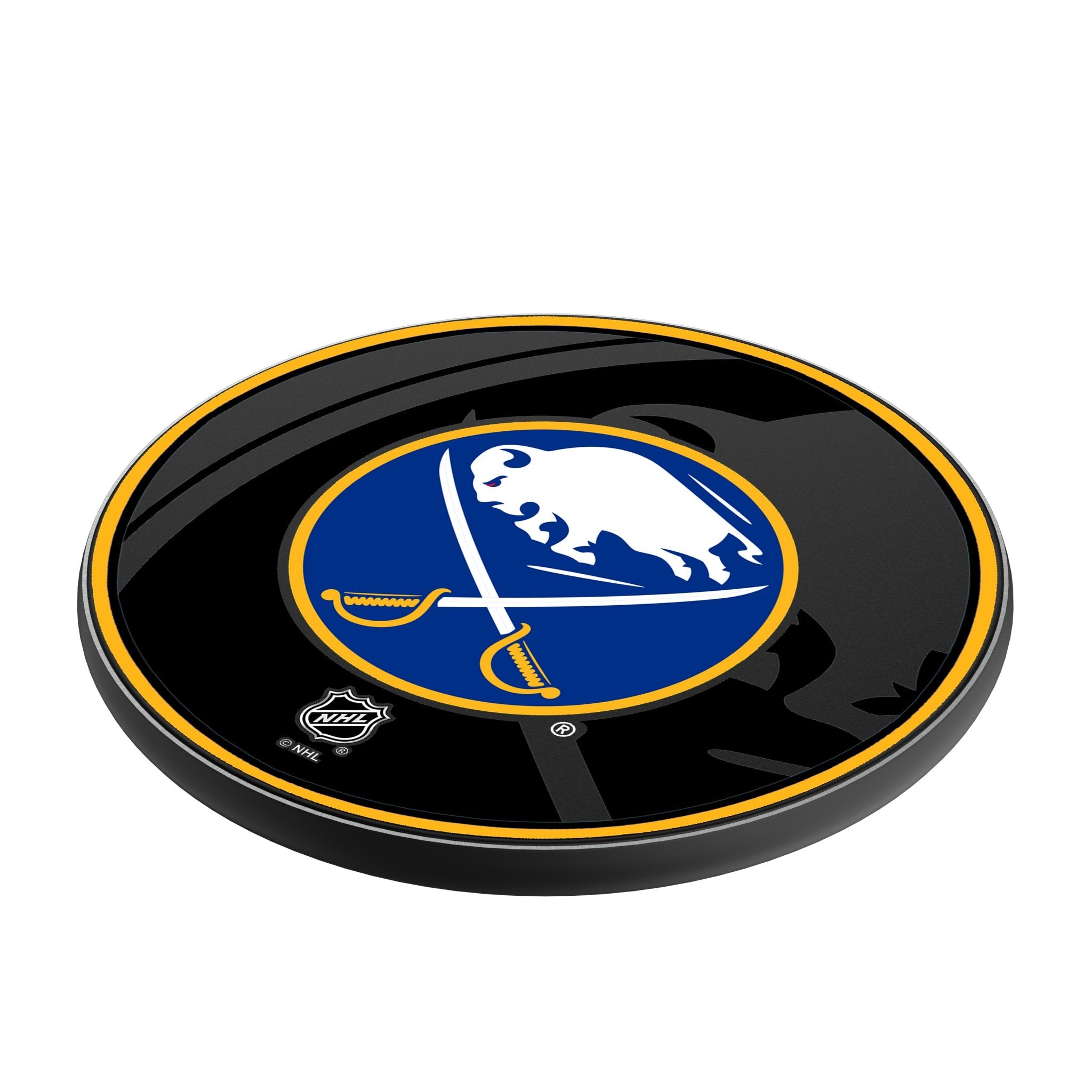 Buffalo Sabres Monocolor Tilt 15-Watt Wireless Charger