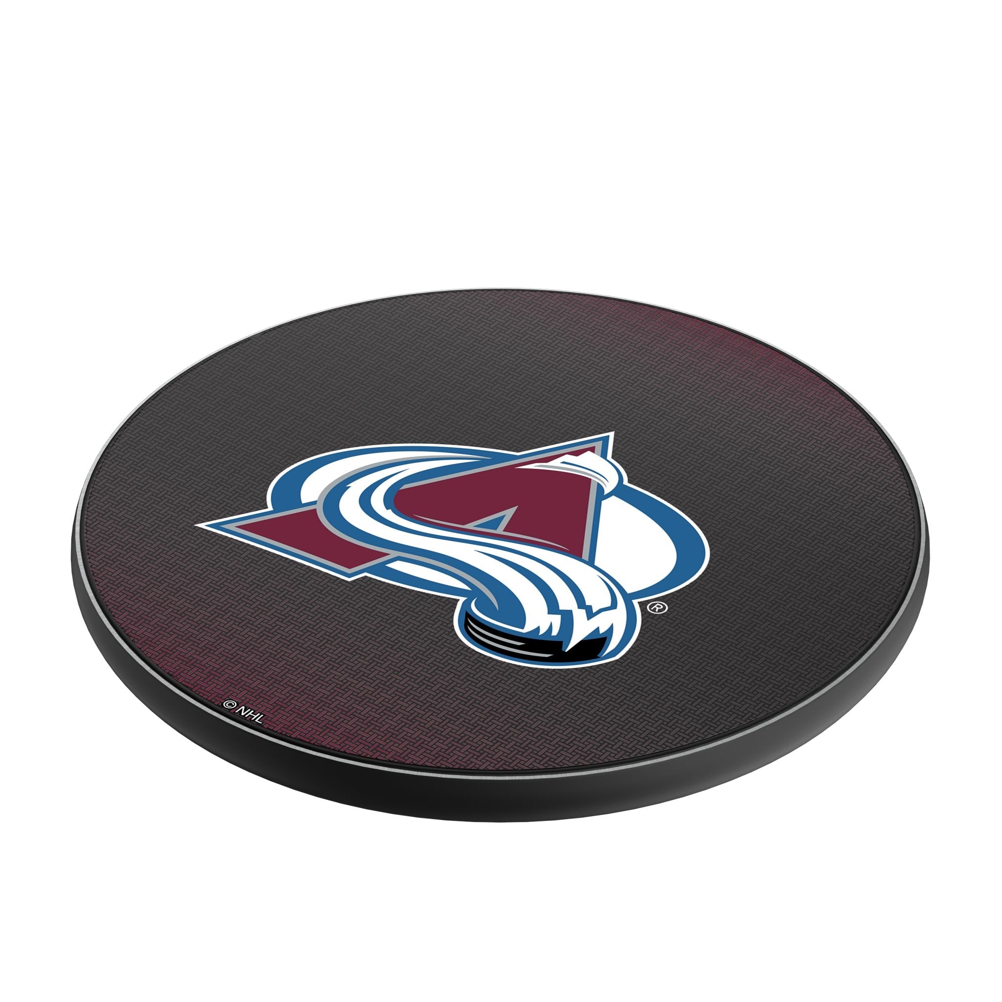 Colorado Avalanche Linen 15-Watt Wireless Charger