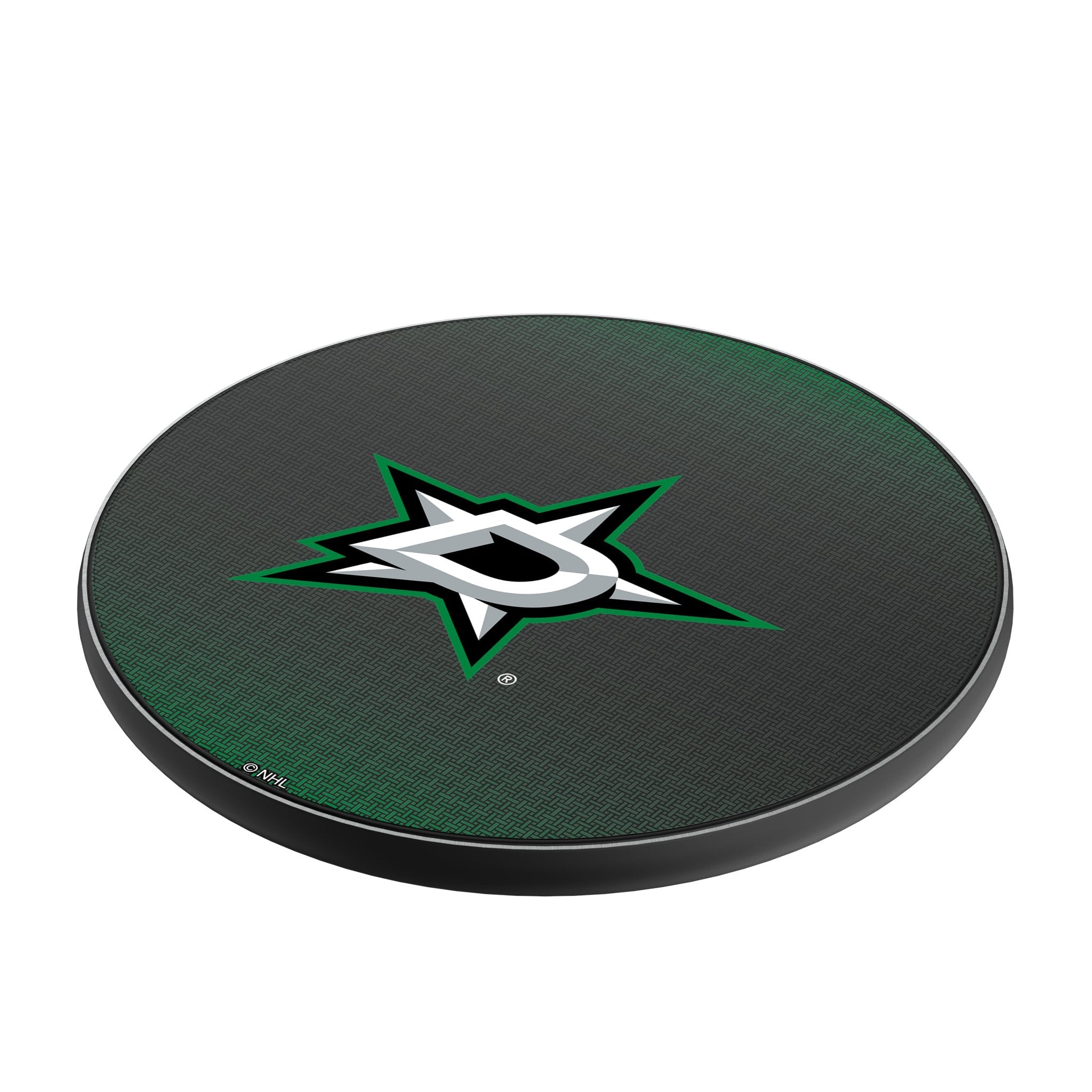 Dallas Stars Linen 15-Watt Wireless Charger