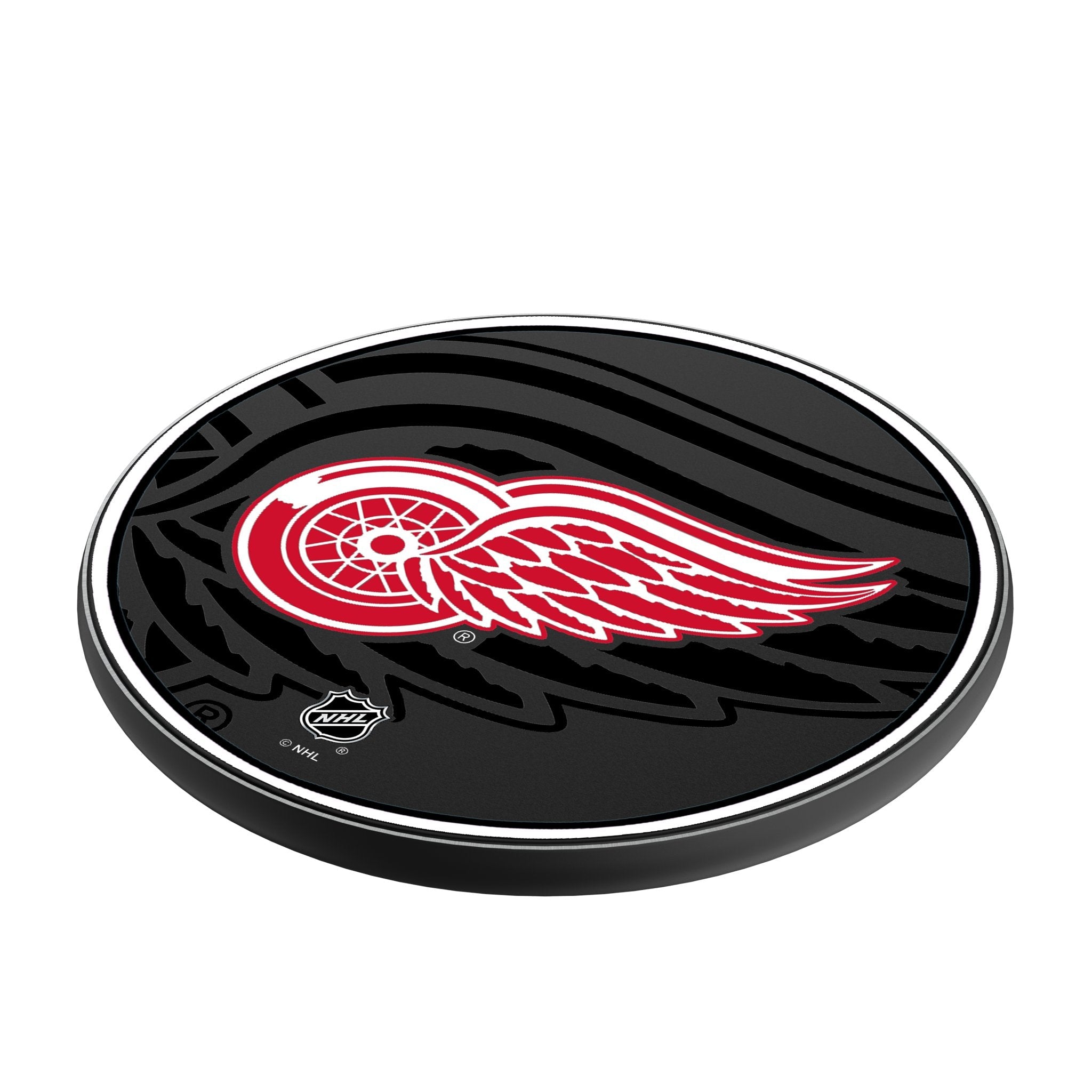 Detroit Red Wings Monocolor Tilt 15-Watt Wireless Charger
