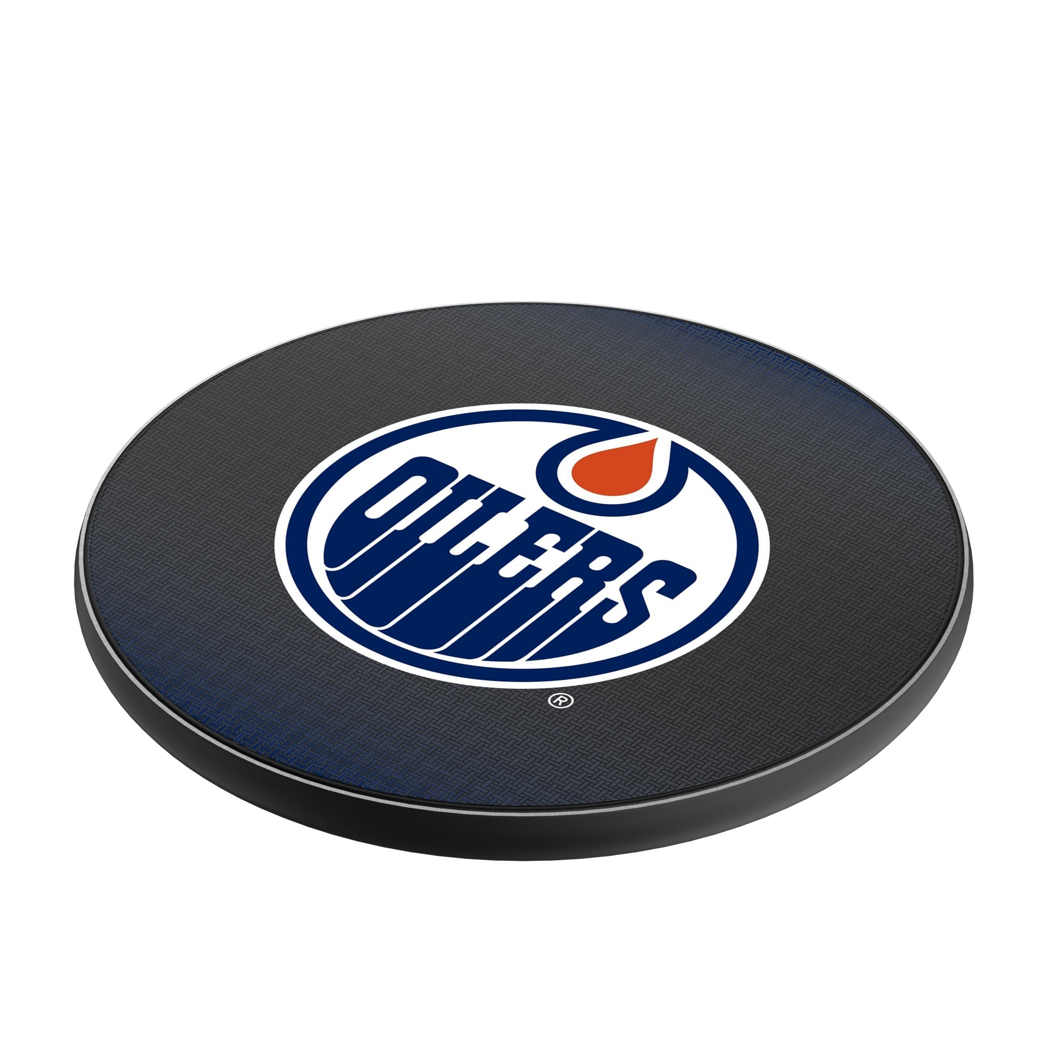Edmonton Oilers Linen 15-Watt Wireless Charger