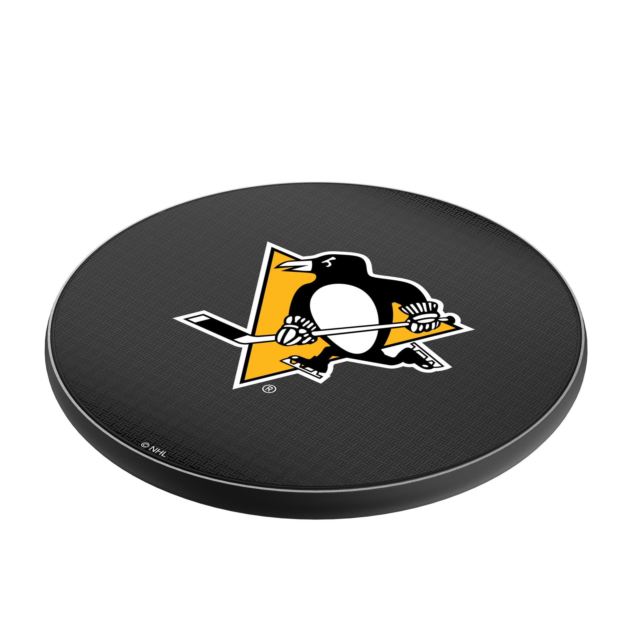 Pittsburgh Penguins Linen 15-Watt Wireless Charger