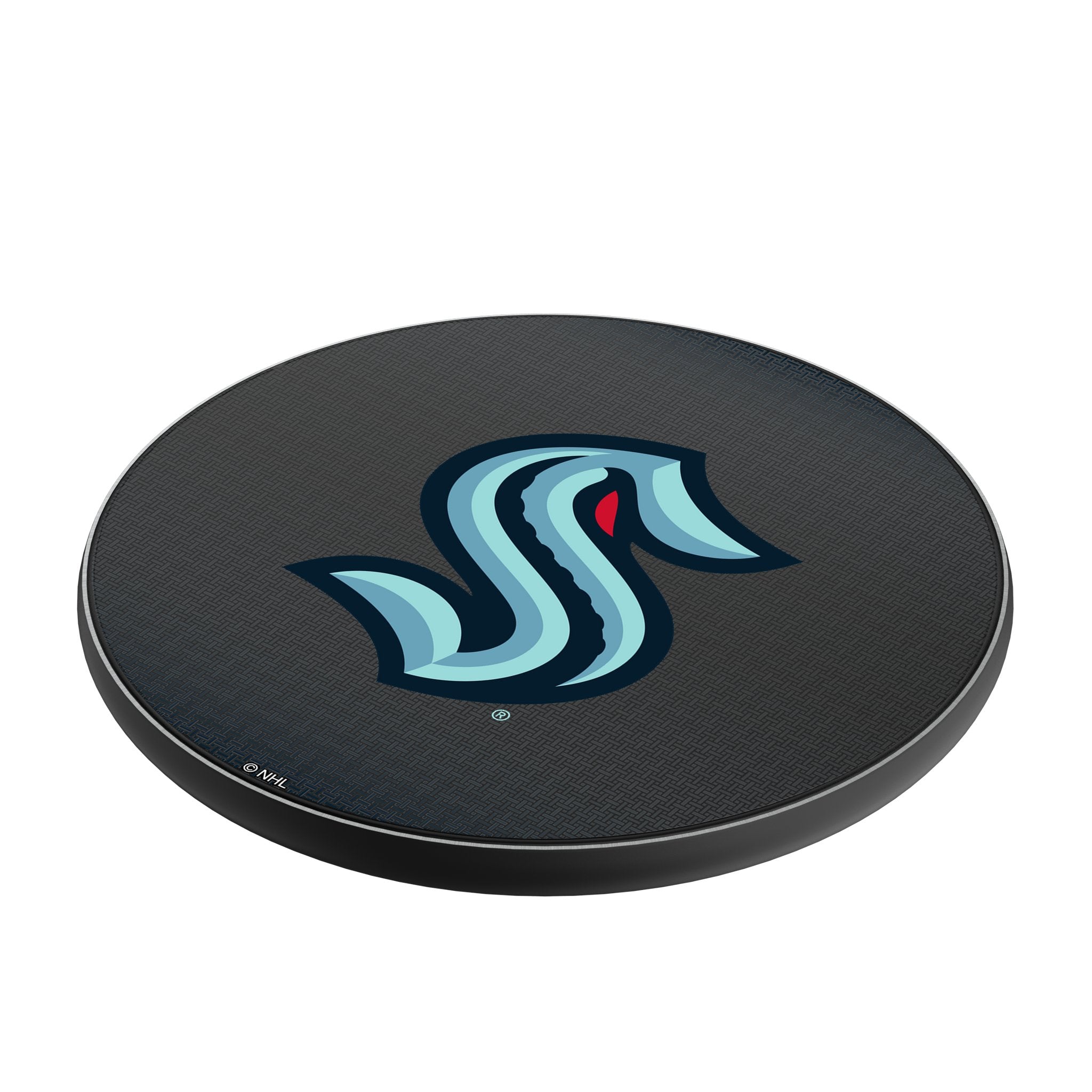 Seattle Kraken Linen 15-Watt Wireless Charger