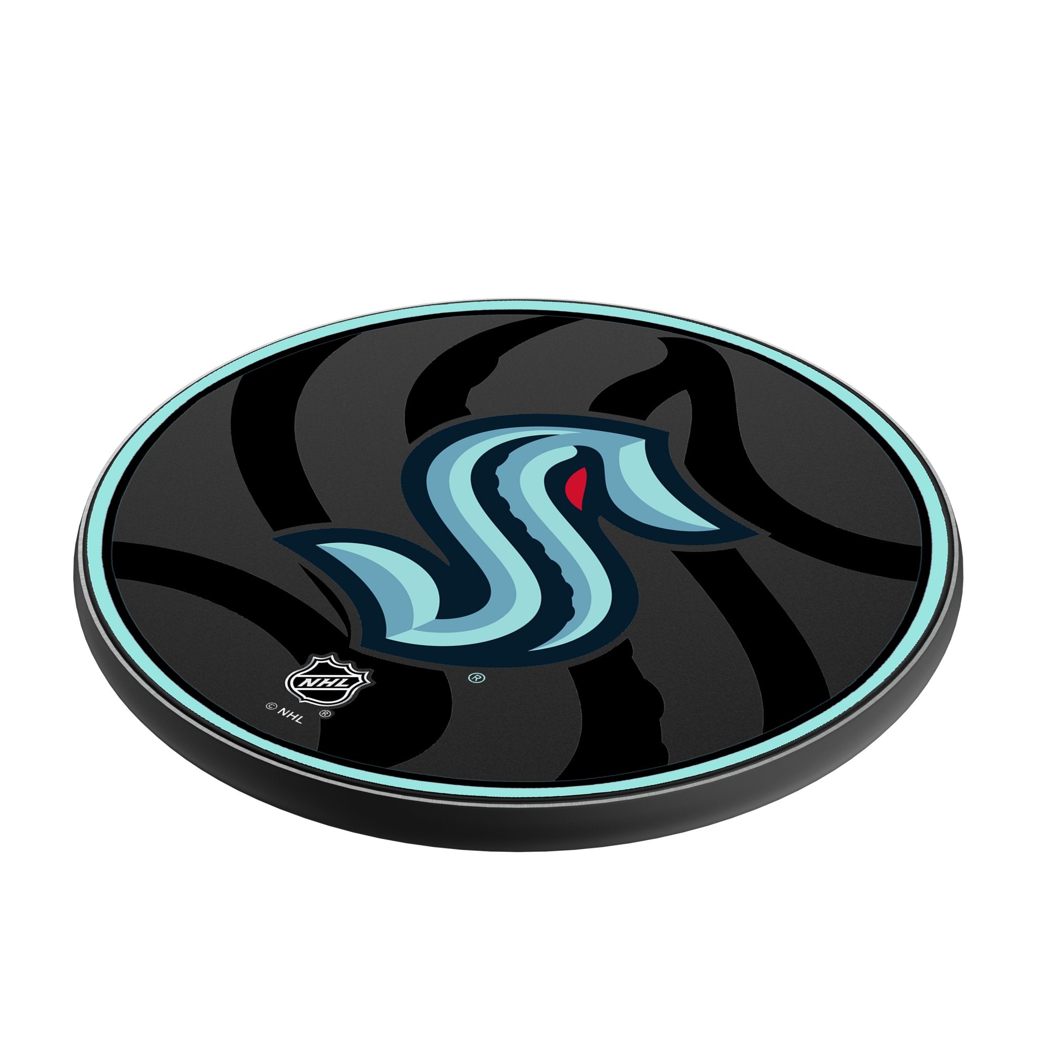 Seattle Kraken Monocolor Tilt 15-Watt Wireless Charger