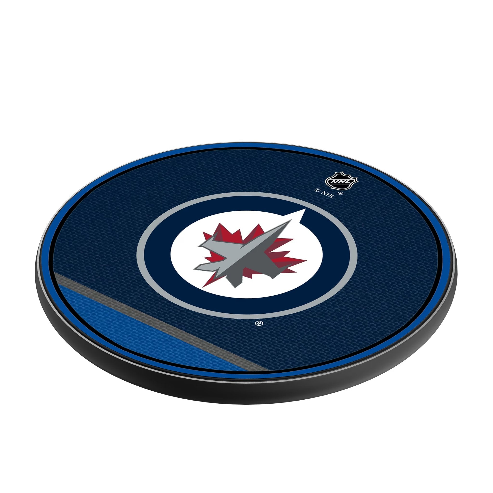 Winnipeg Jets Stripe 15-Watt Wireless Charger