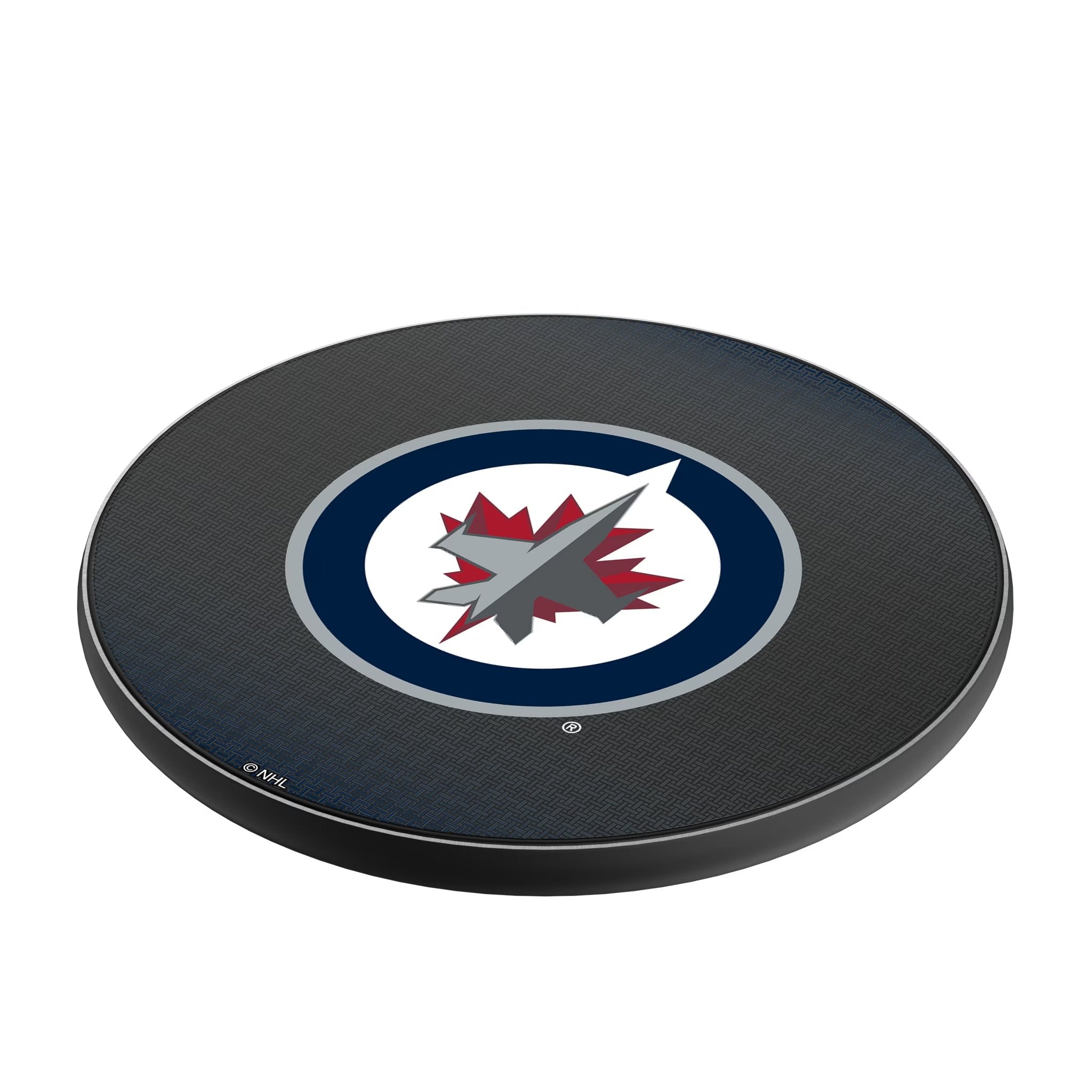 Winnipeg Jets Linen 15-Watt Wireless Charger