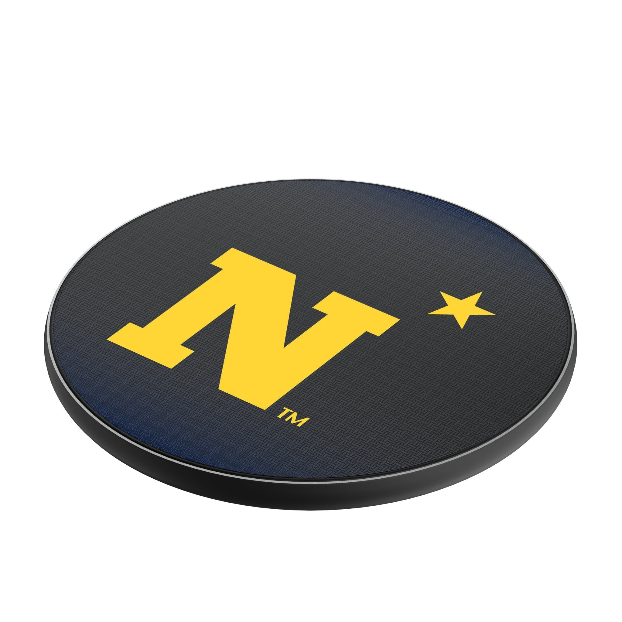 United State Naval Academy Midshipmen Linen 15-Watt Wireless Charger