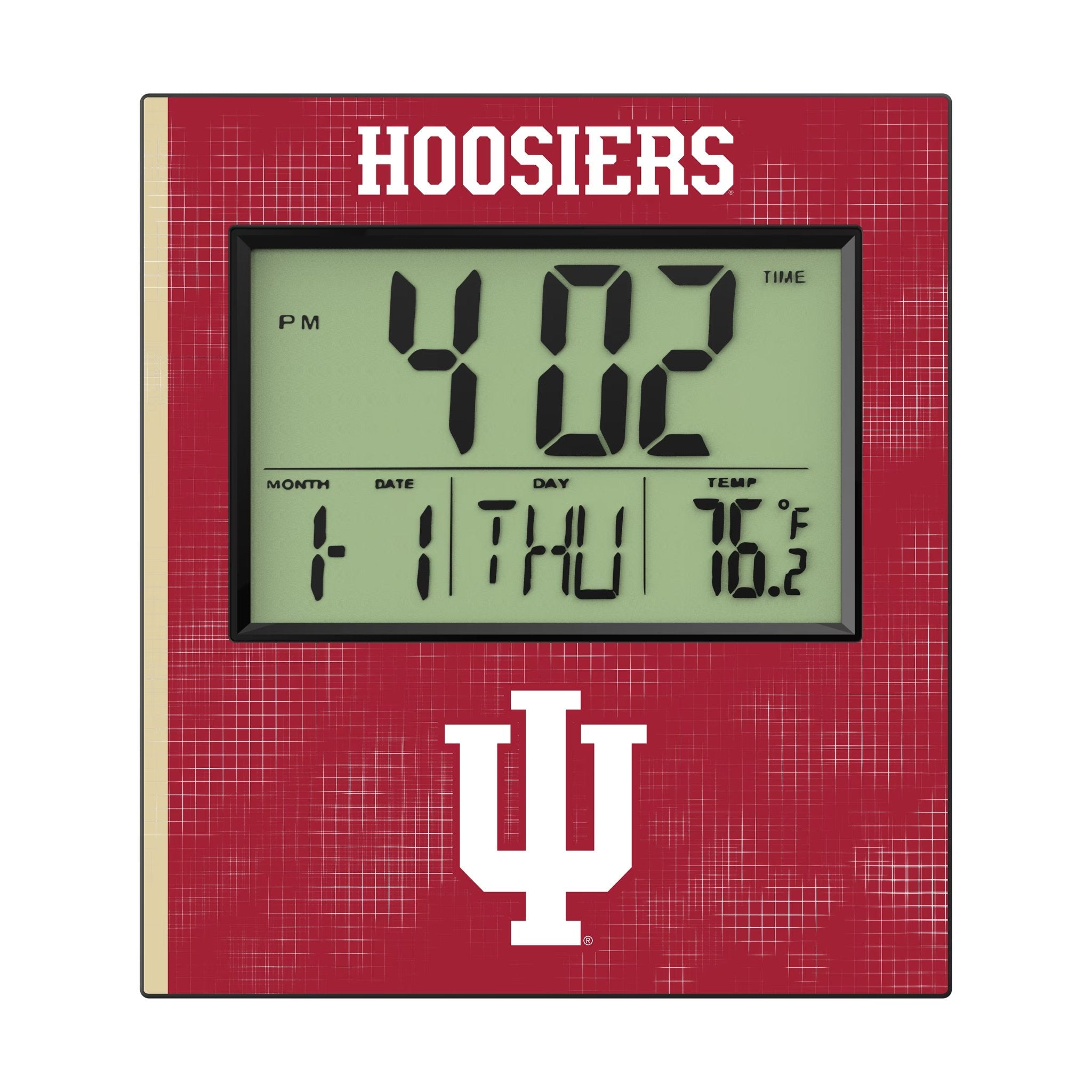 Indiana University Hoosiers Hatch Wall Clock 2