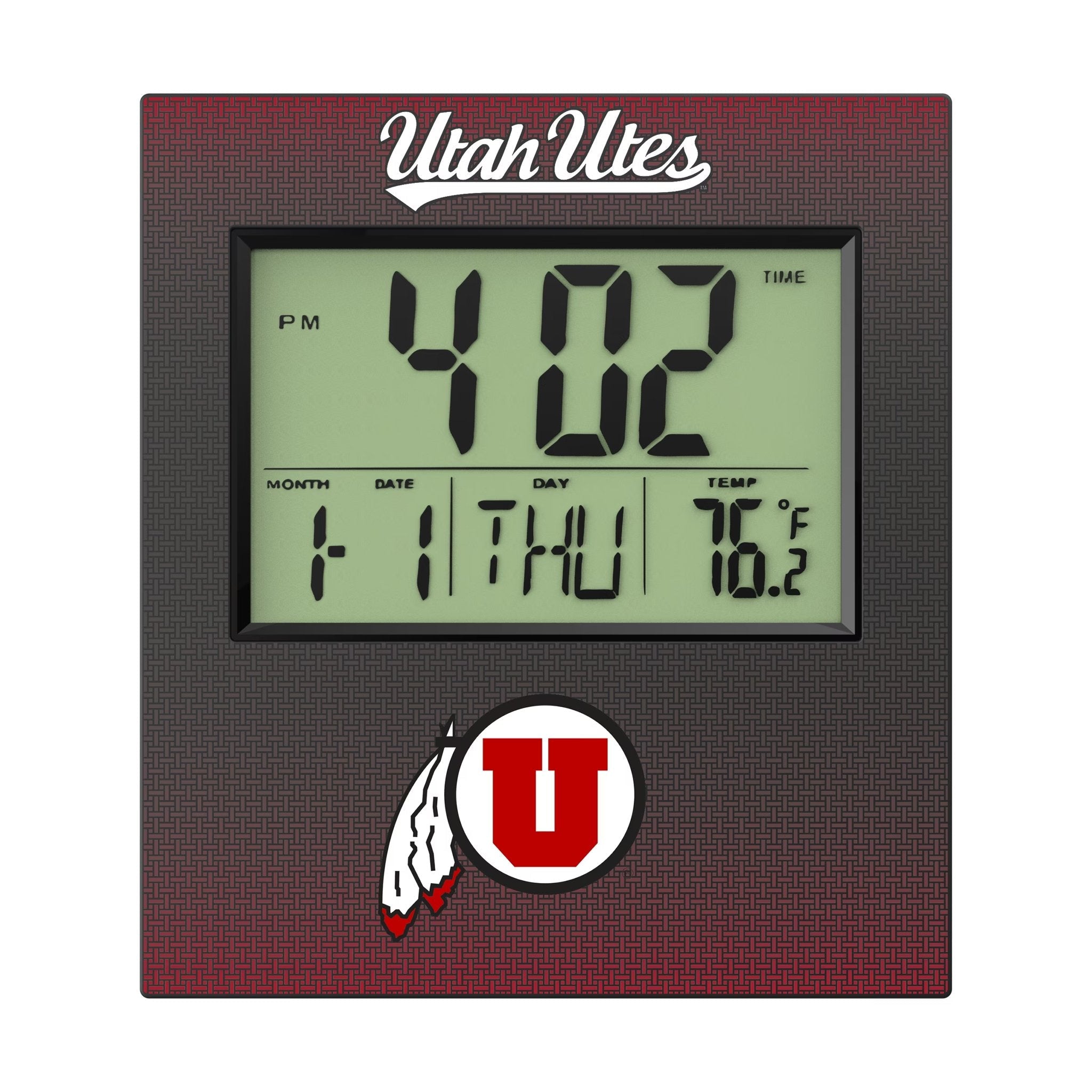 University of Utah Utes Linen Wall Clock