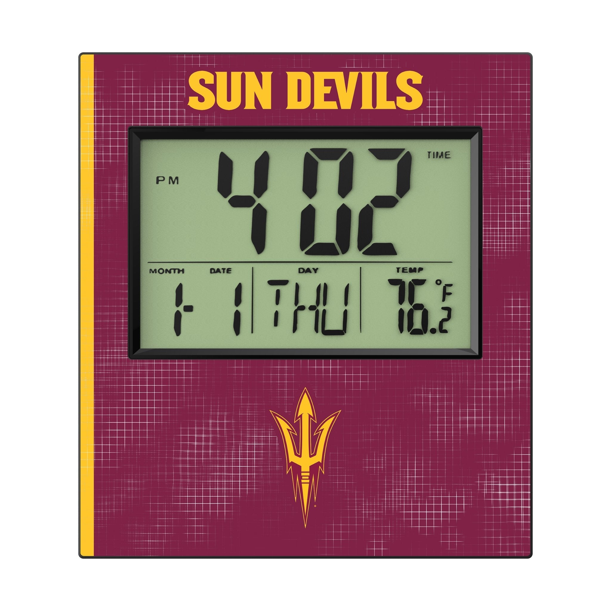 Arizona State University Sun Devils Hatch Wall Clock 2