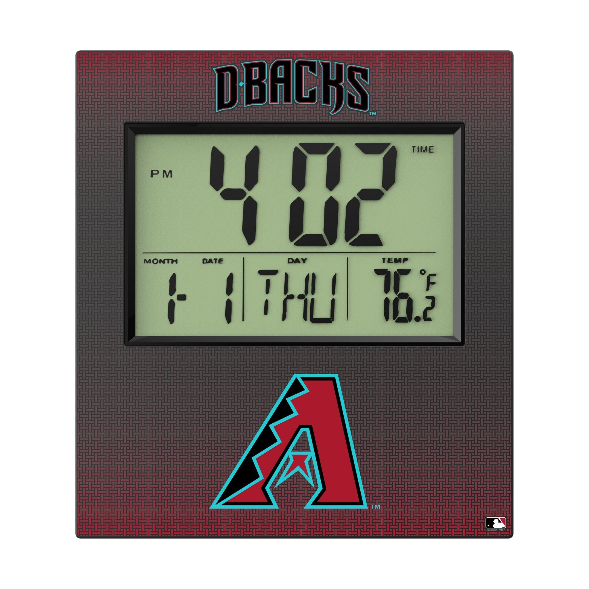 Arizona Diamondbacks Linen Wall Clock