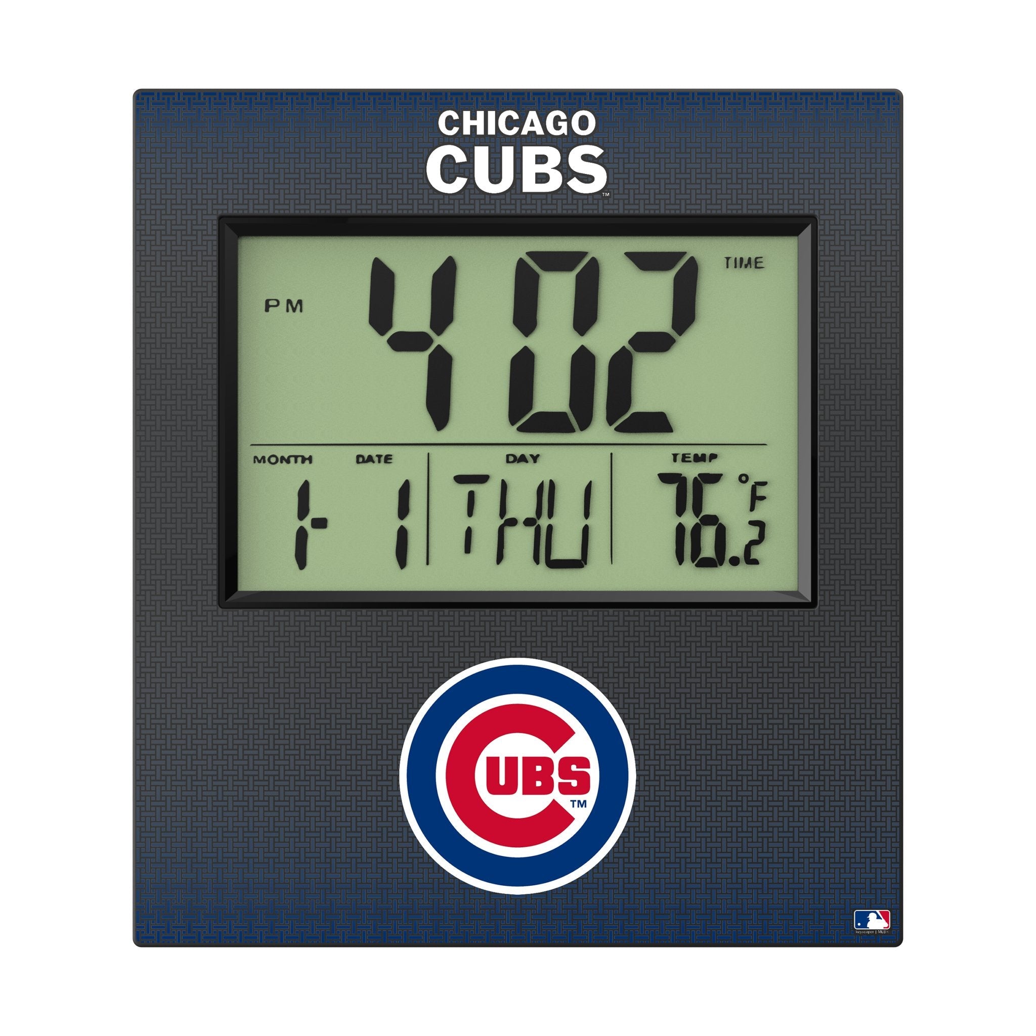 Chicago Cubs Linen Wall Clock 2