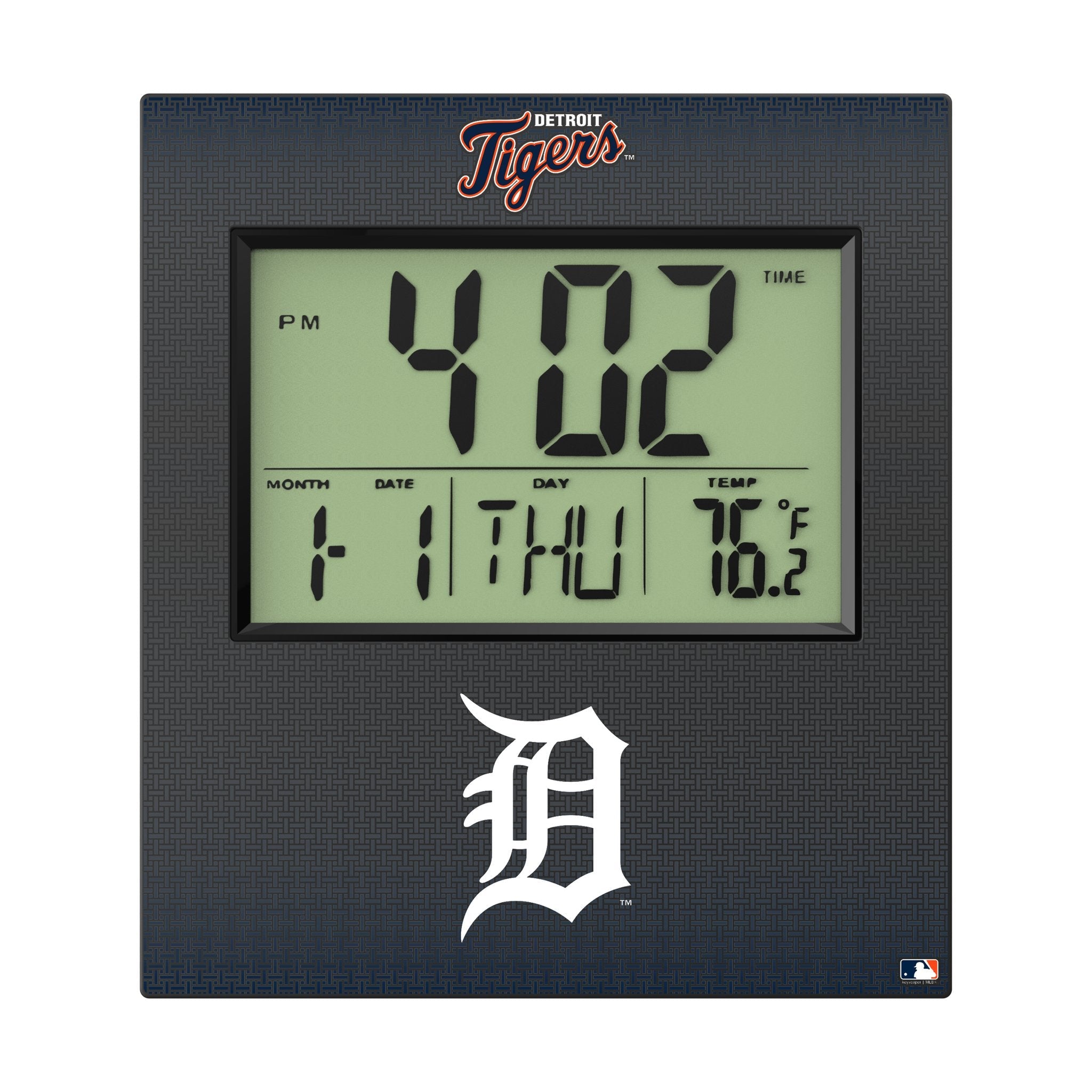 Detroit Tigers Linen Wall Clock 2