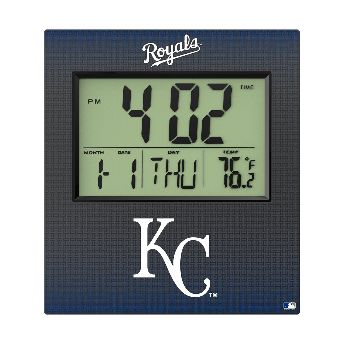 Kansas City Royals Linen Wall Clock 2