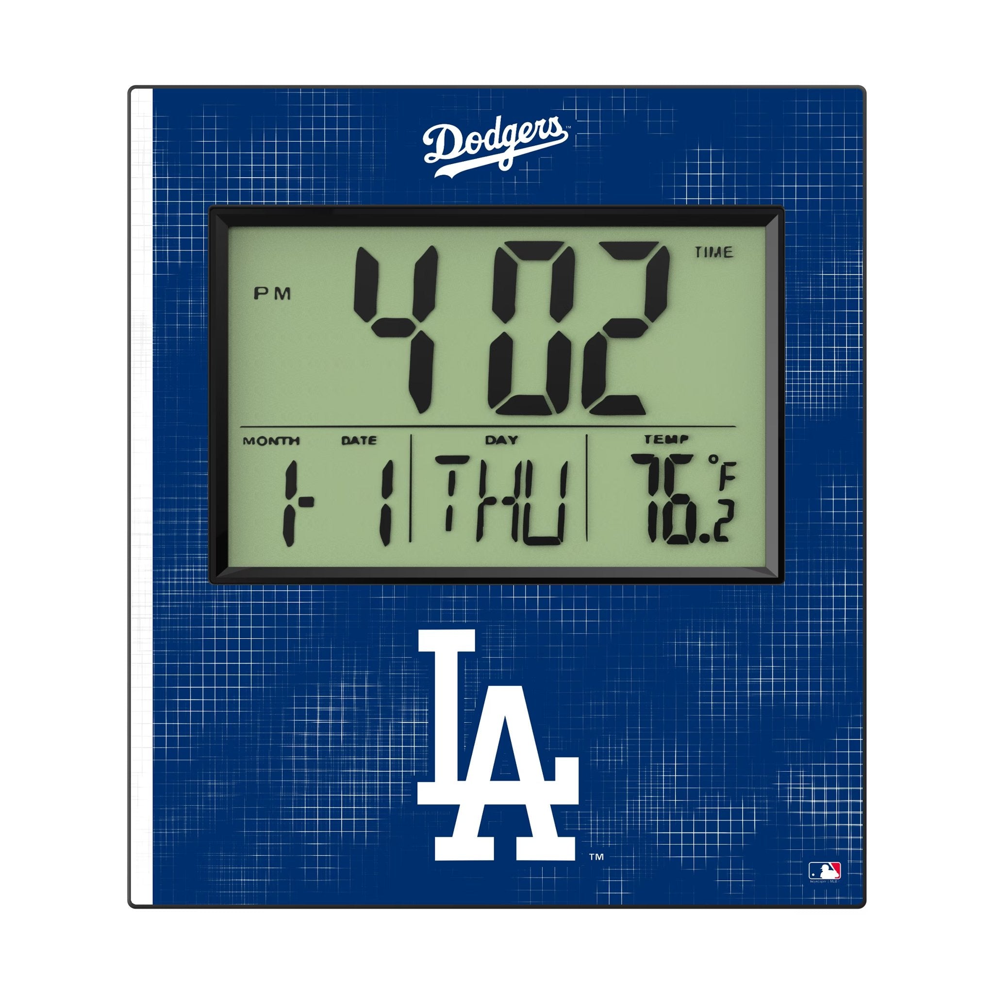 LA Dodgers Hatch Wall Clock 2