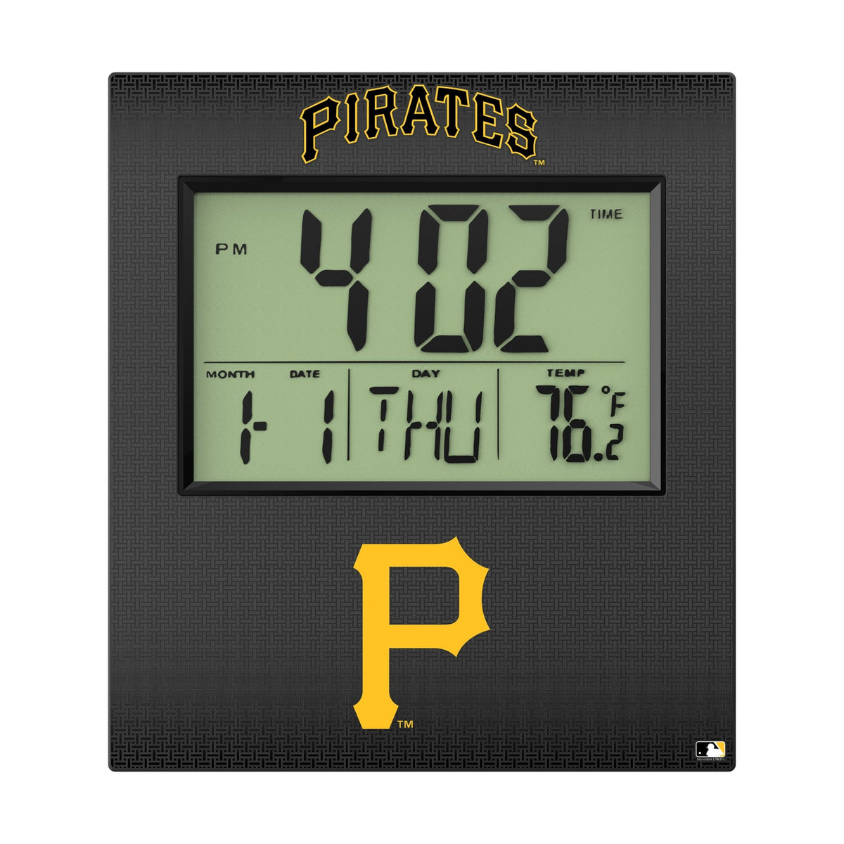Pittsburgh Pirates Linen Wall Clock 2
