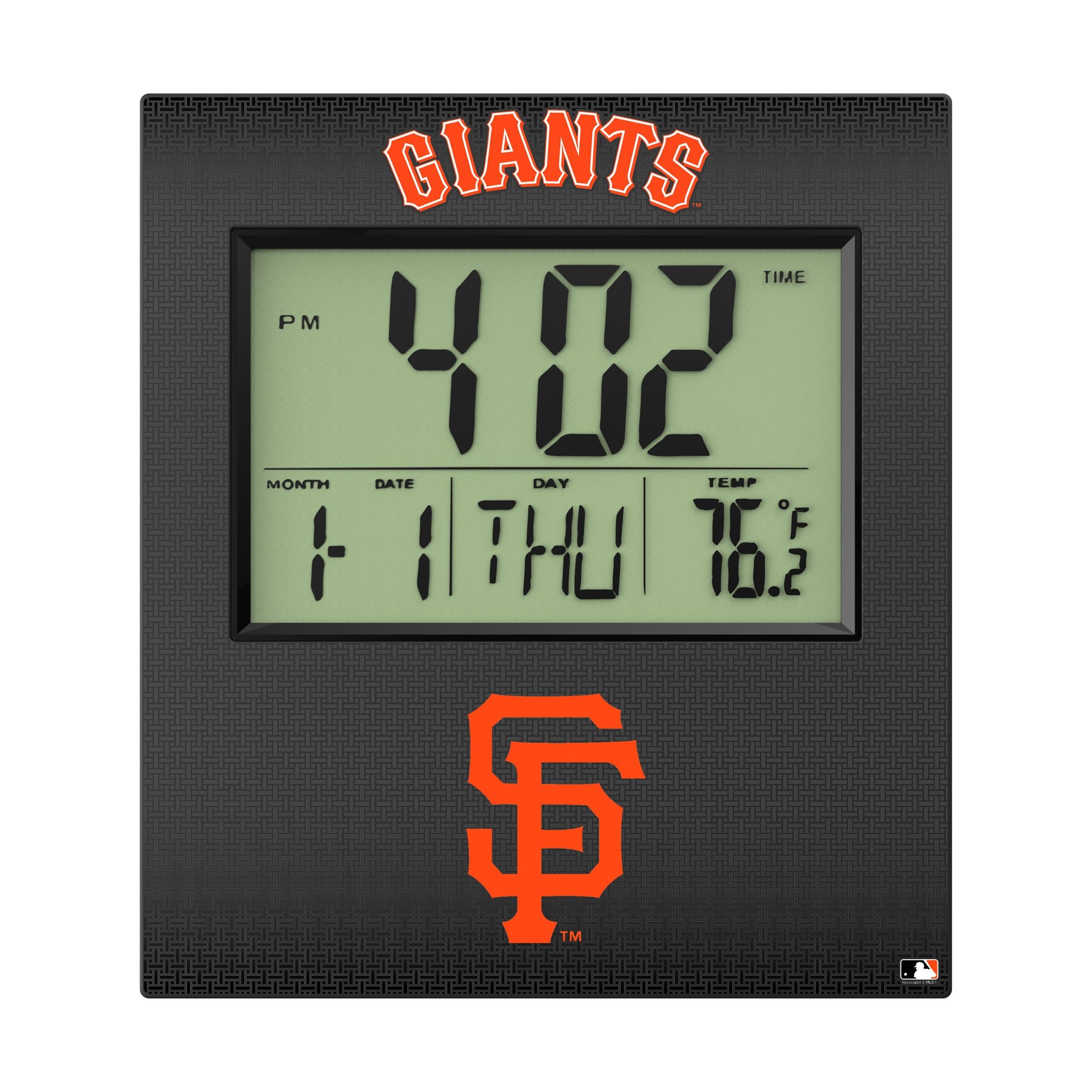 San Francisco Giants Linen Wall Clock