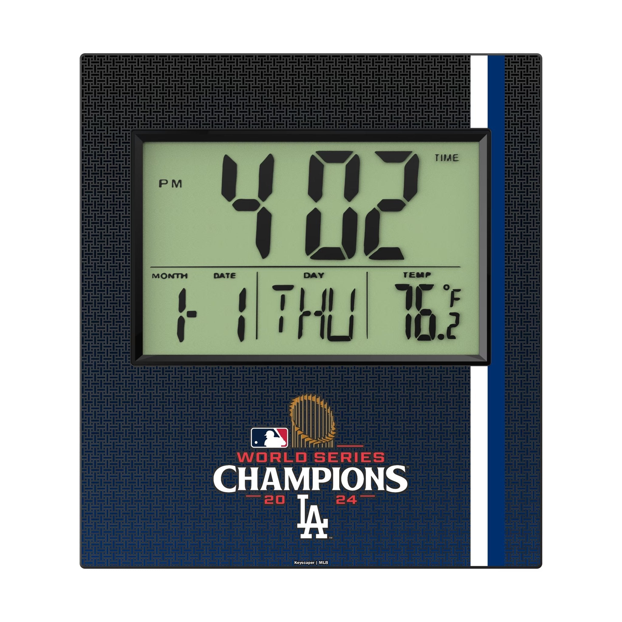 LA Dodgers 2024 MLB World Series Wall Clock